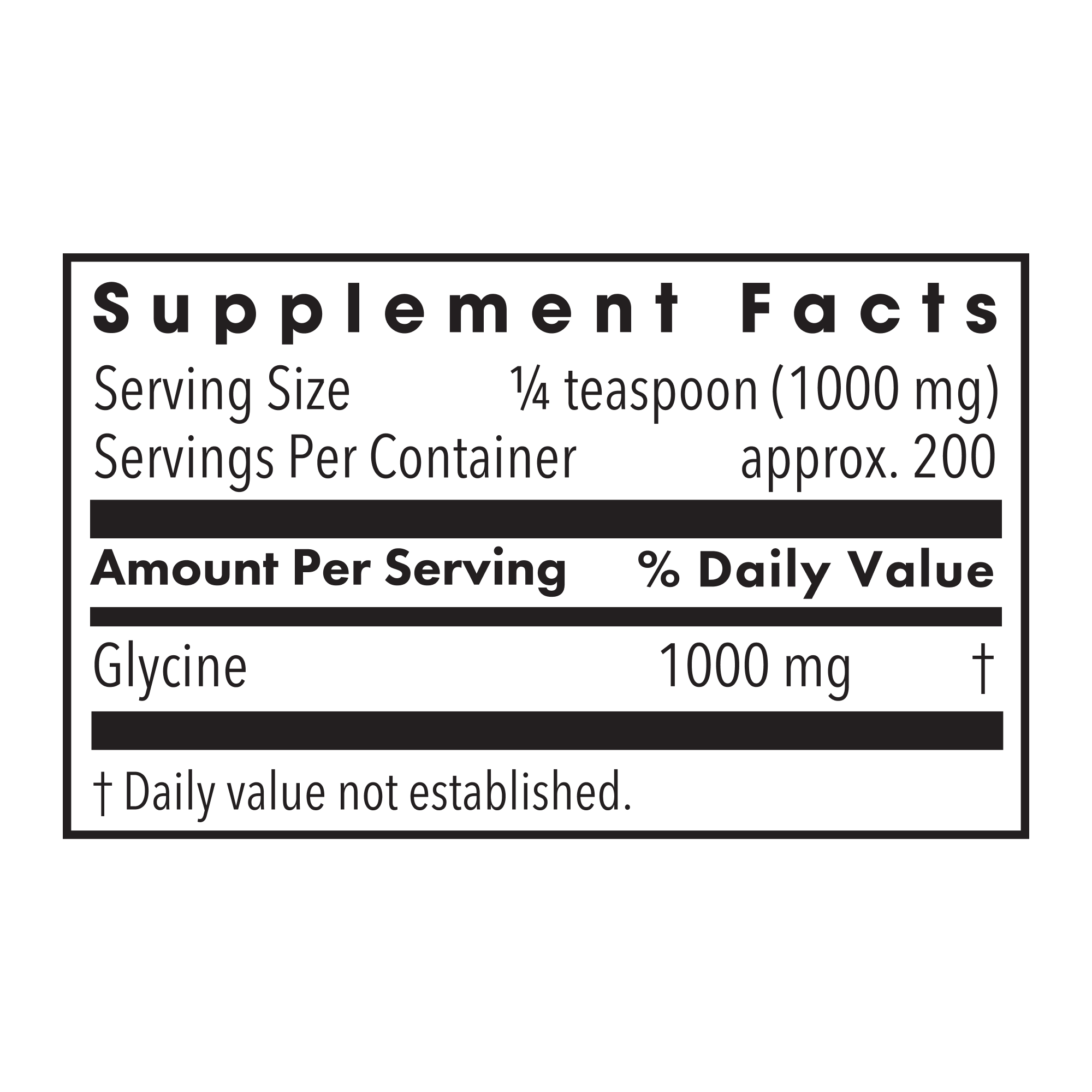 Metabolic Maintenance® Glycine Powder
