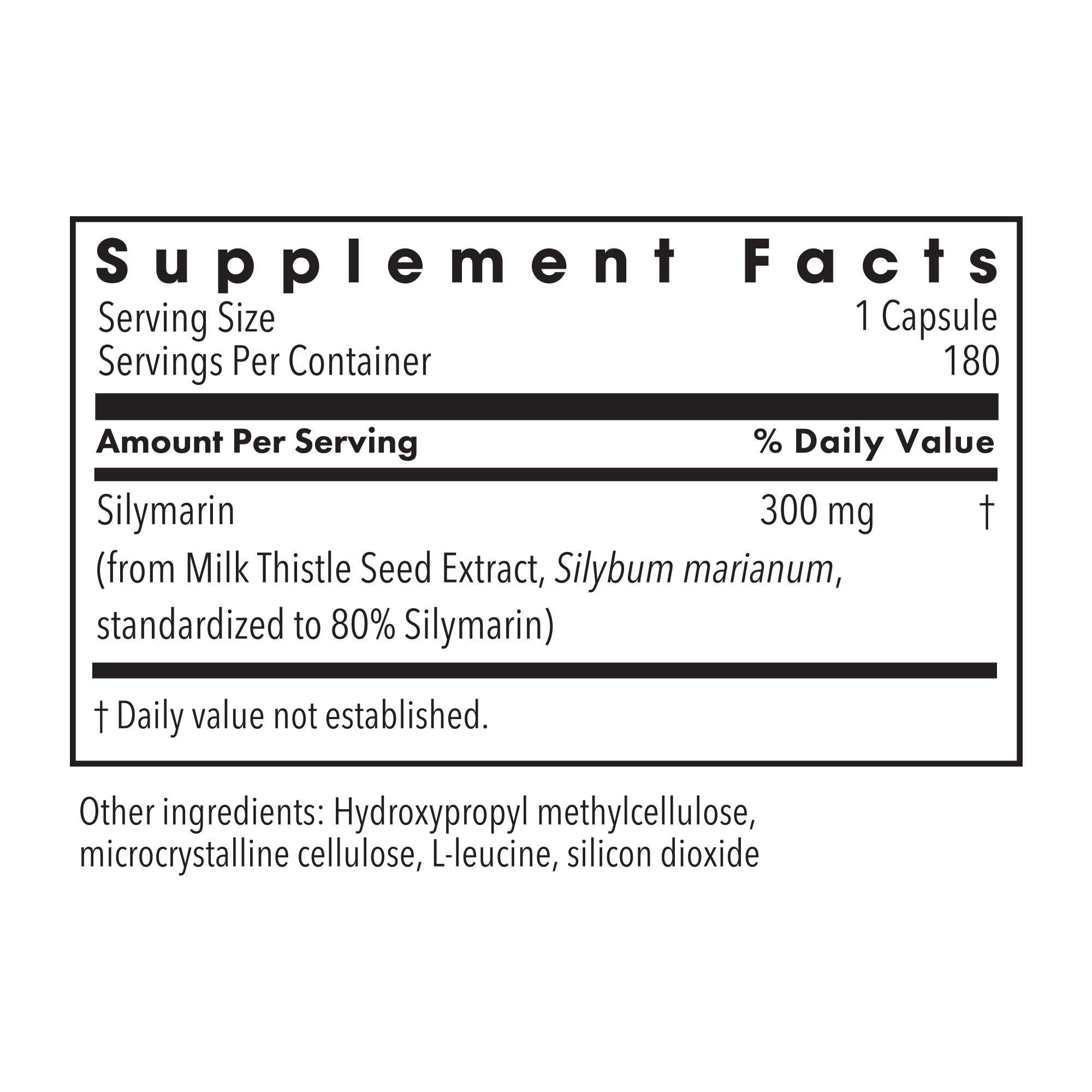 Metabolic Maintenance® Silymarin