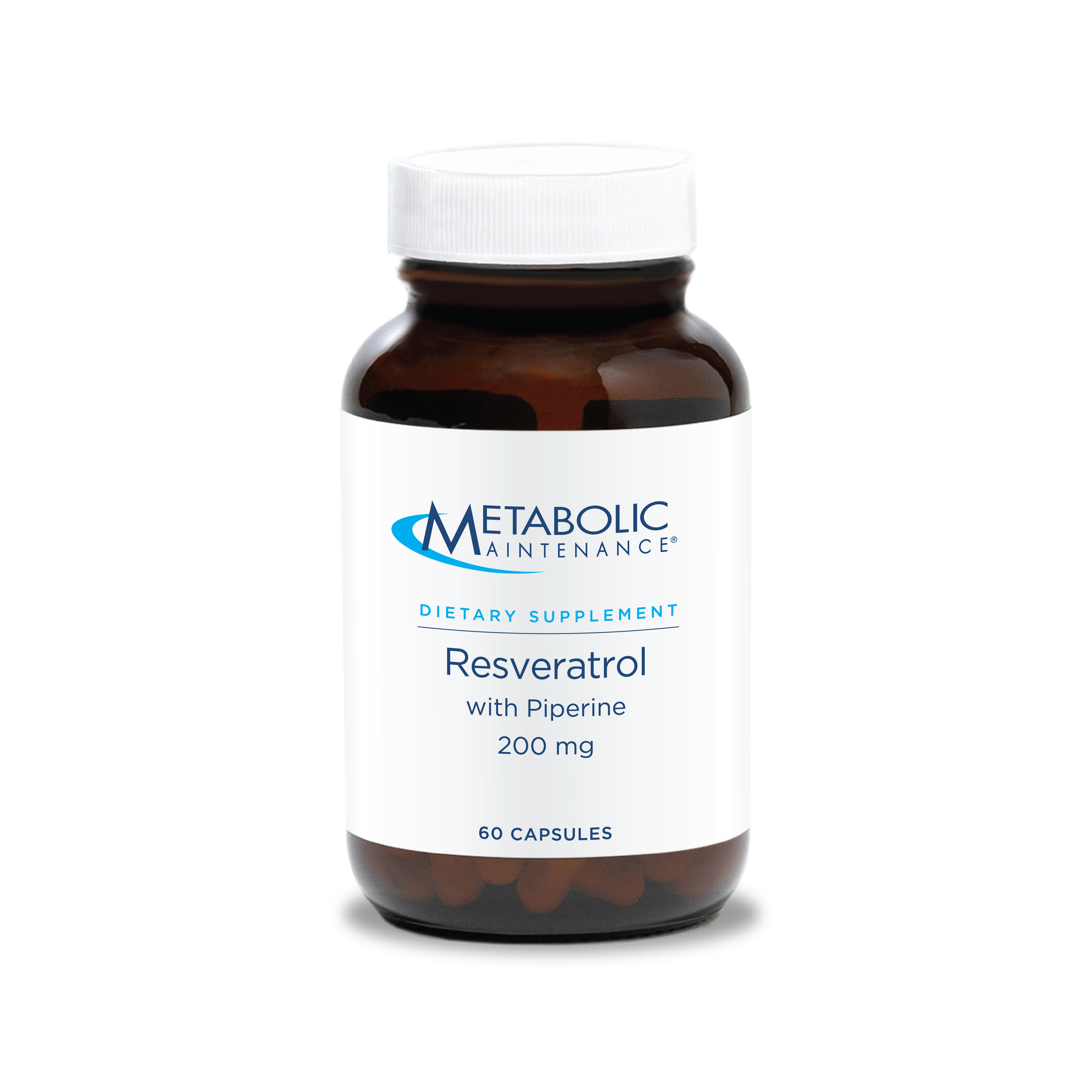 Buy Resveratrol with Piperine 200 mg, 60 Capsules, 60 Servings