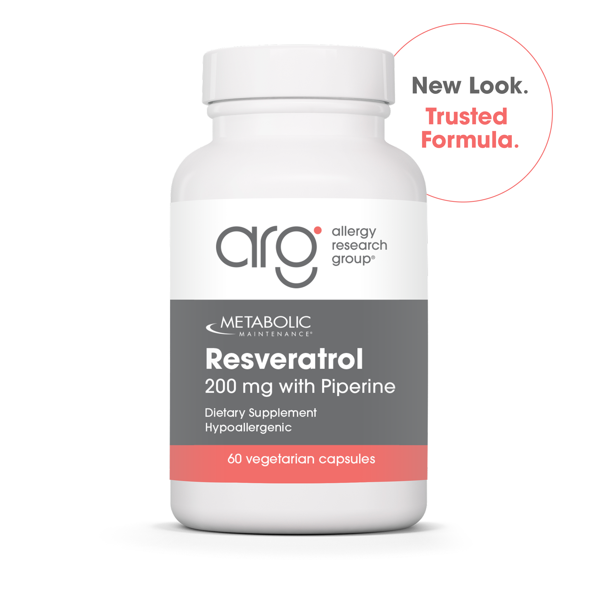 Metabolic Maintenance® Resveratrol with Piperine