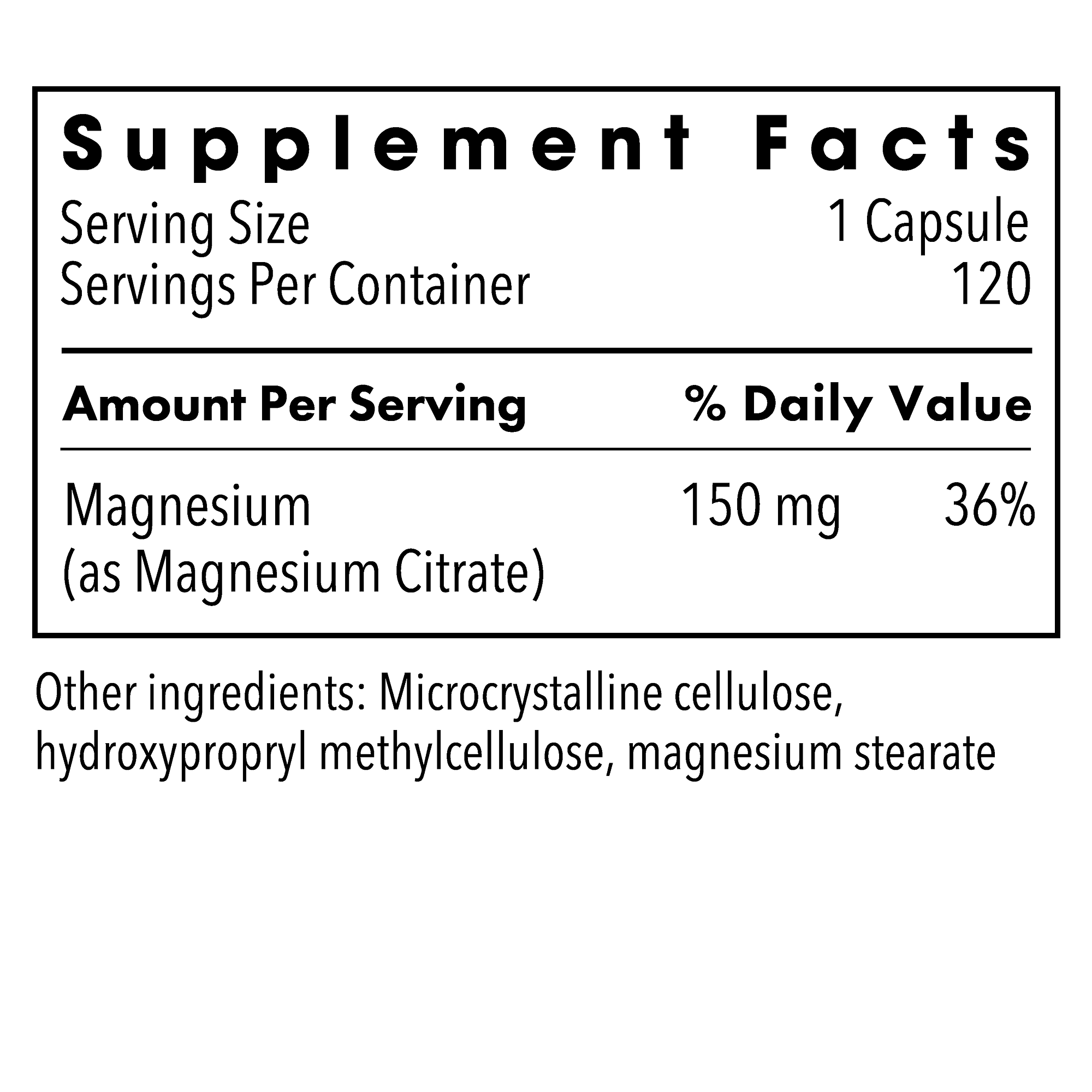 Metabolic Maintenance® Magnesium Citrate
