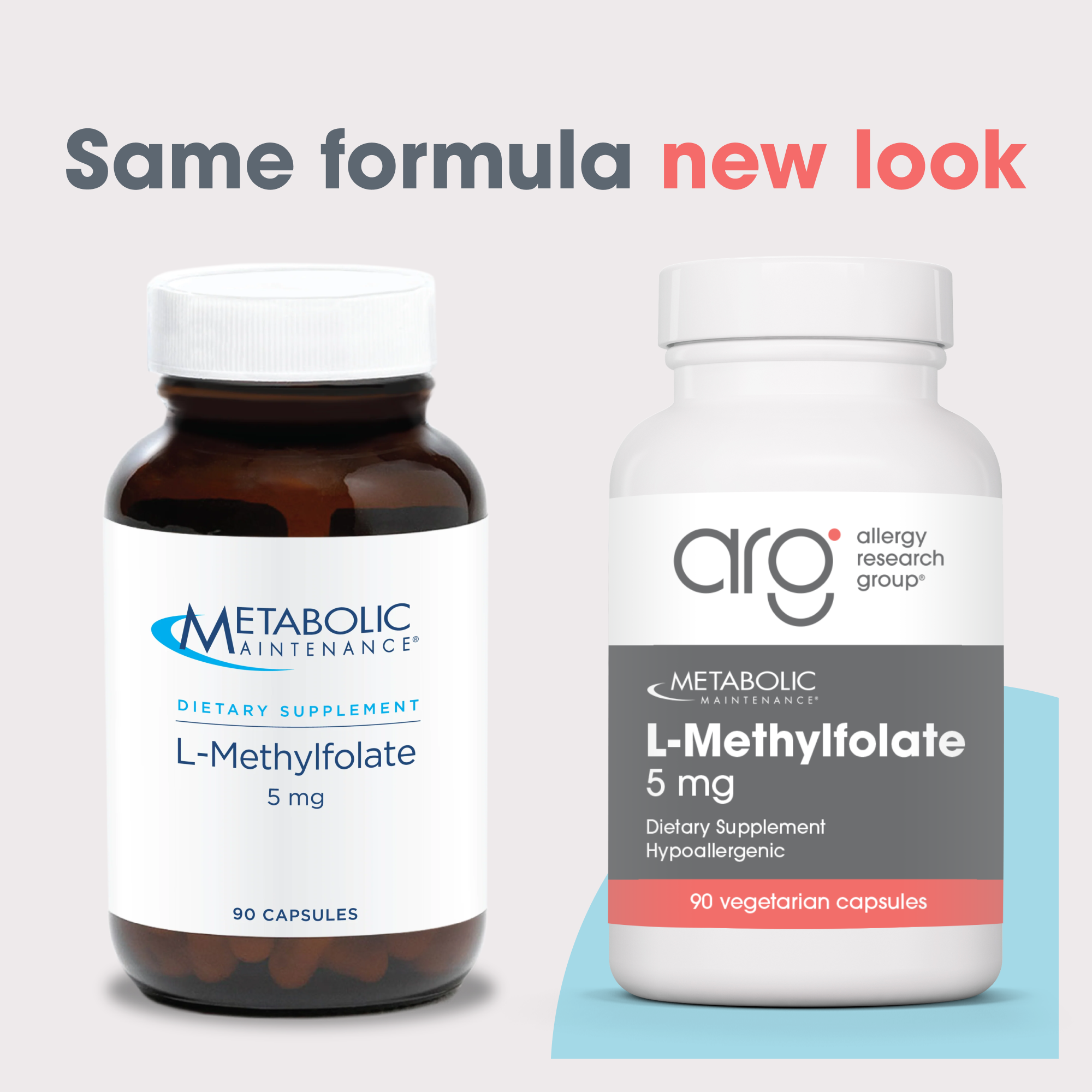 Metabolic Maintenance® L-Methylfolate 5 mg