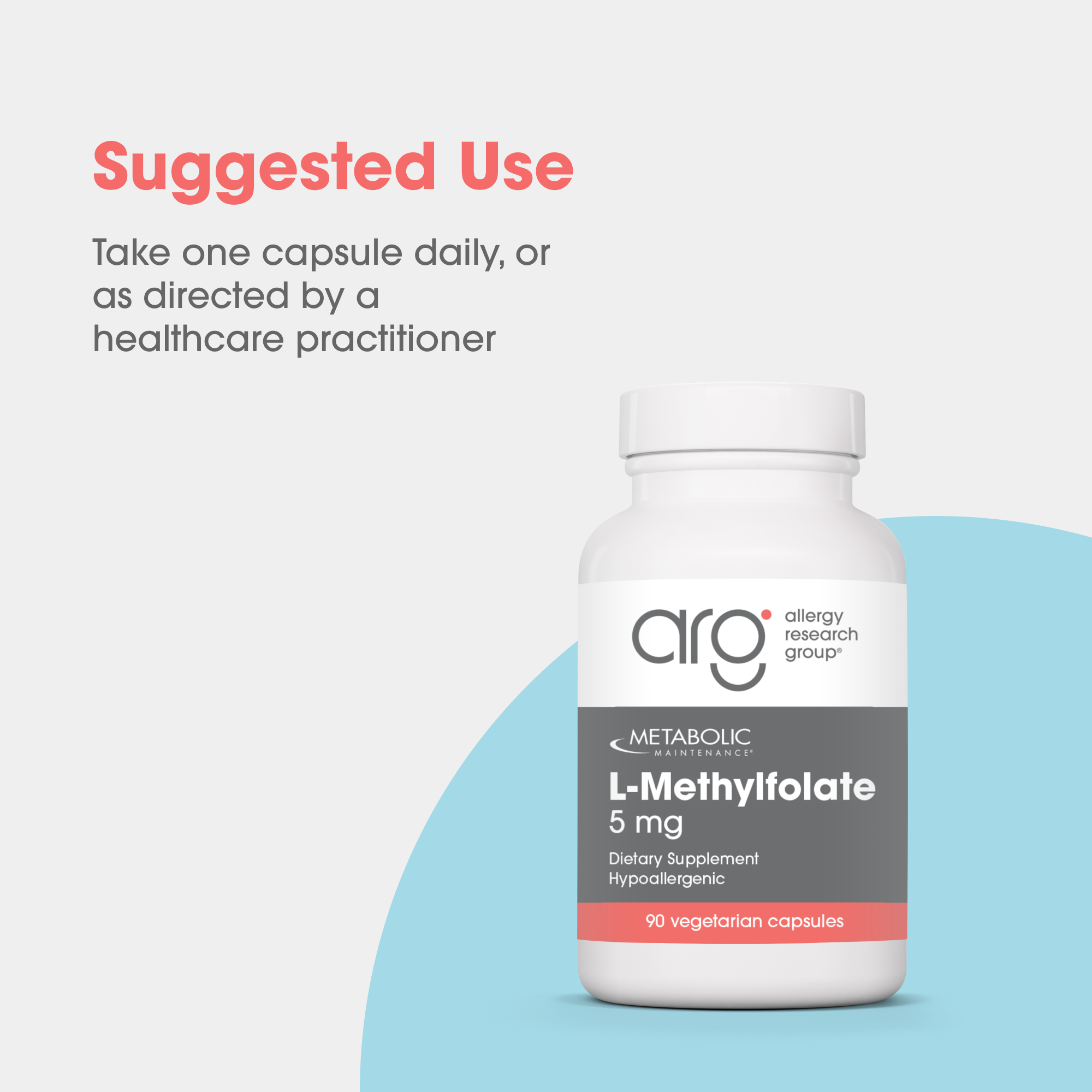 Metabolic Maintenance® L-Methylfolate 5 mg