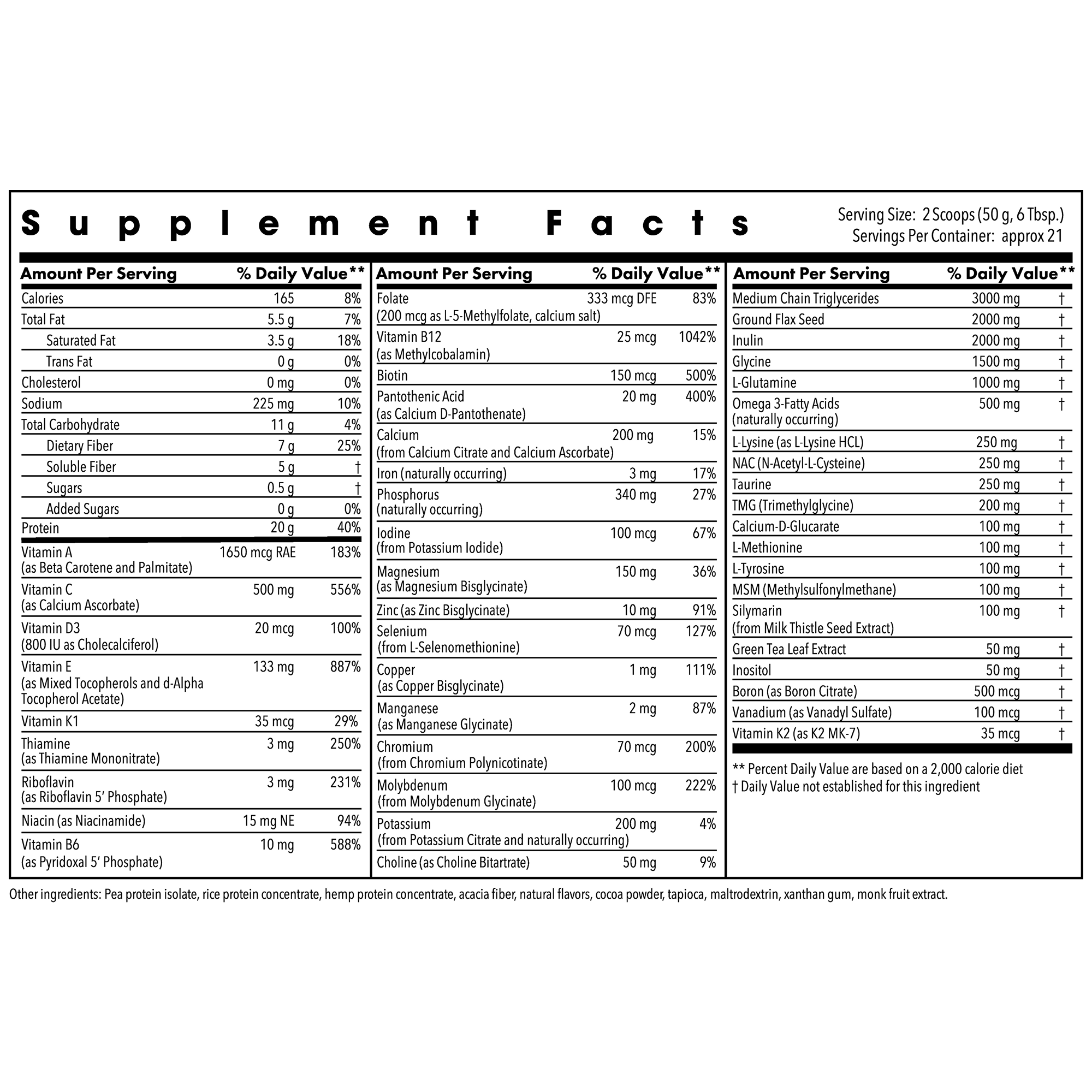 Metabolic Maintenance® Metabolic Detox® Complete Chocolate