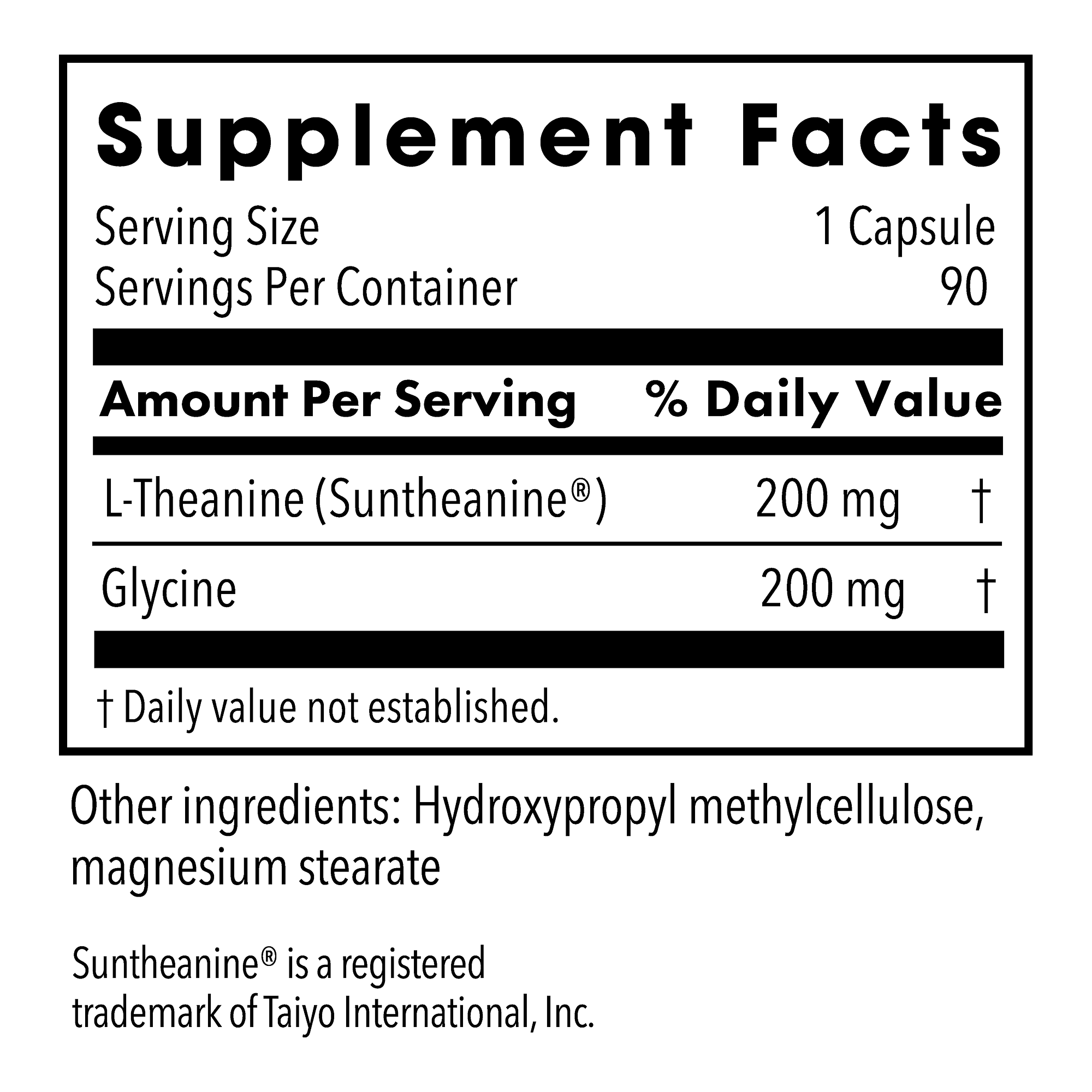 MethylPro® L-Theanine 200 mg