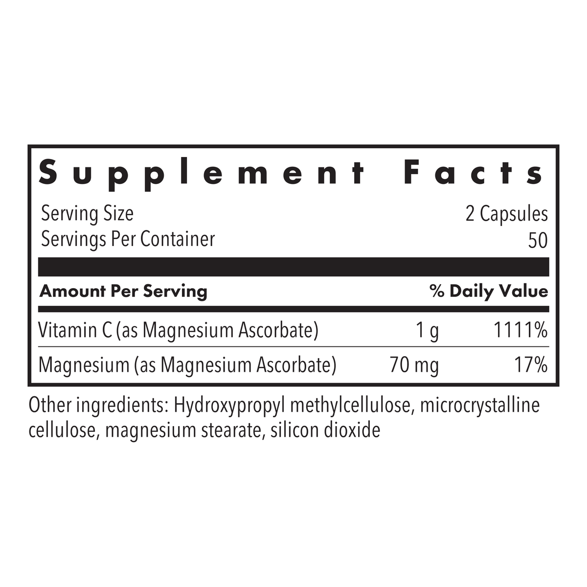 Magnesium Ascorbate