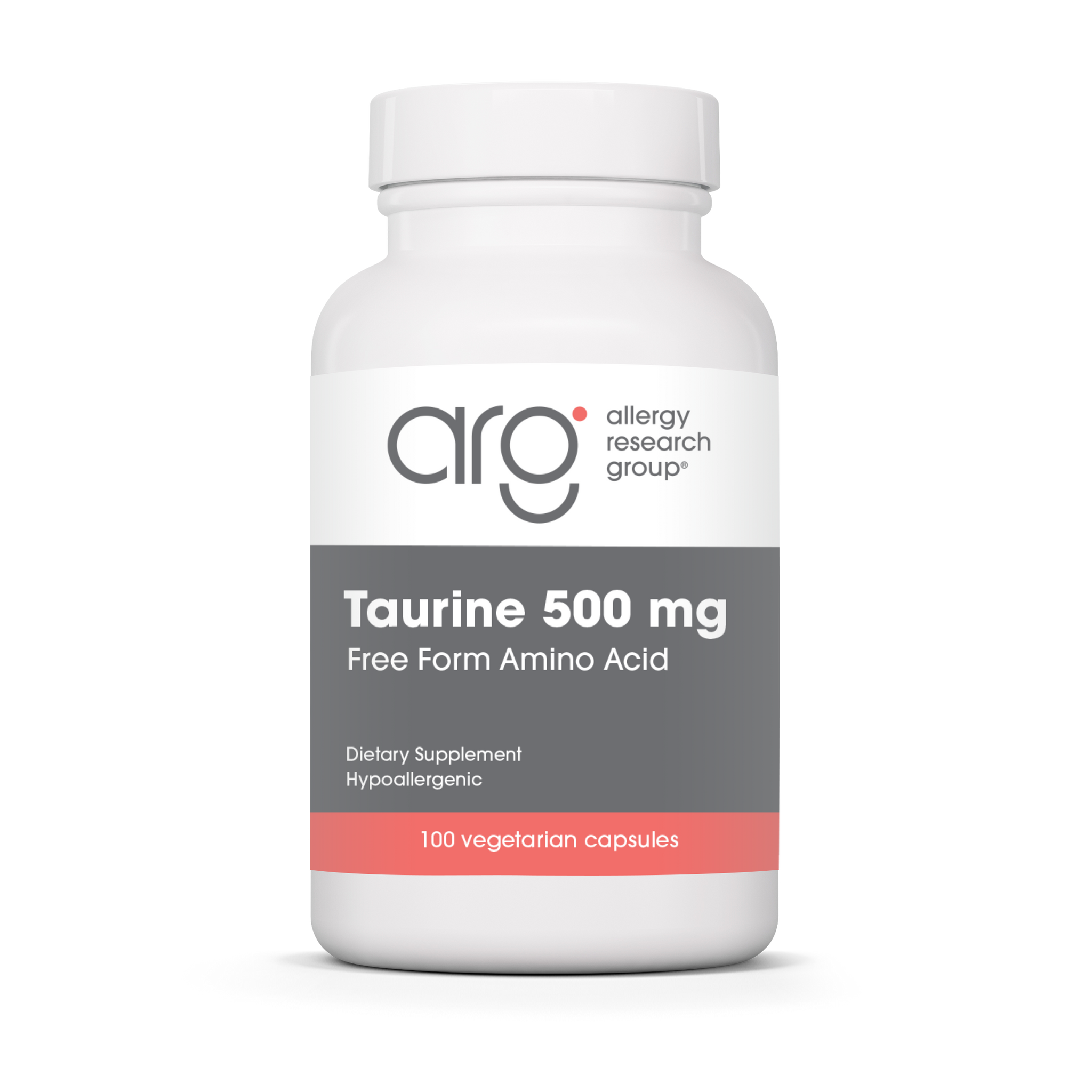 Taurine 500 Mg Supplement | Allergy Research Group