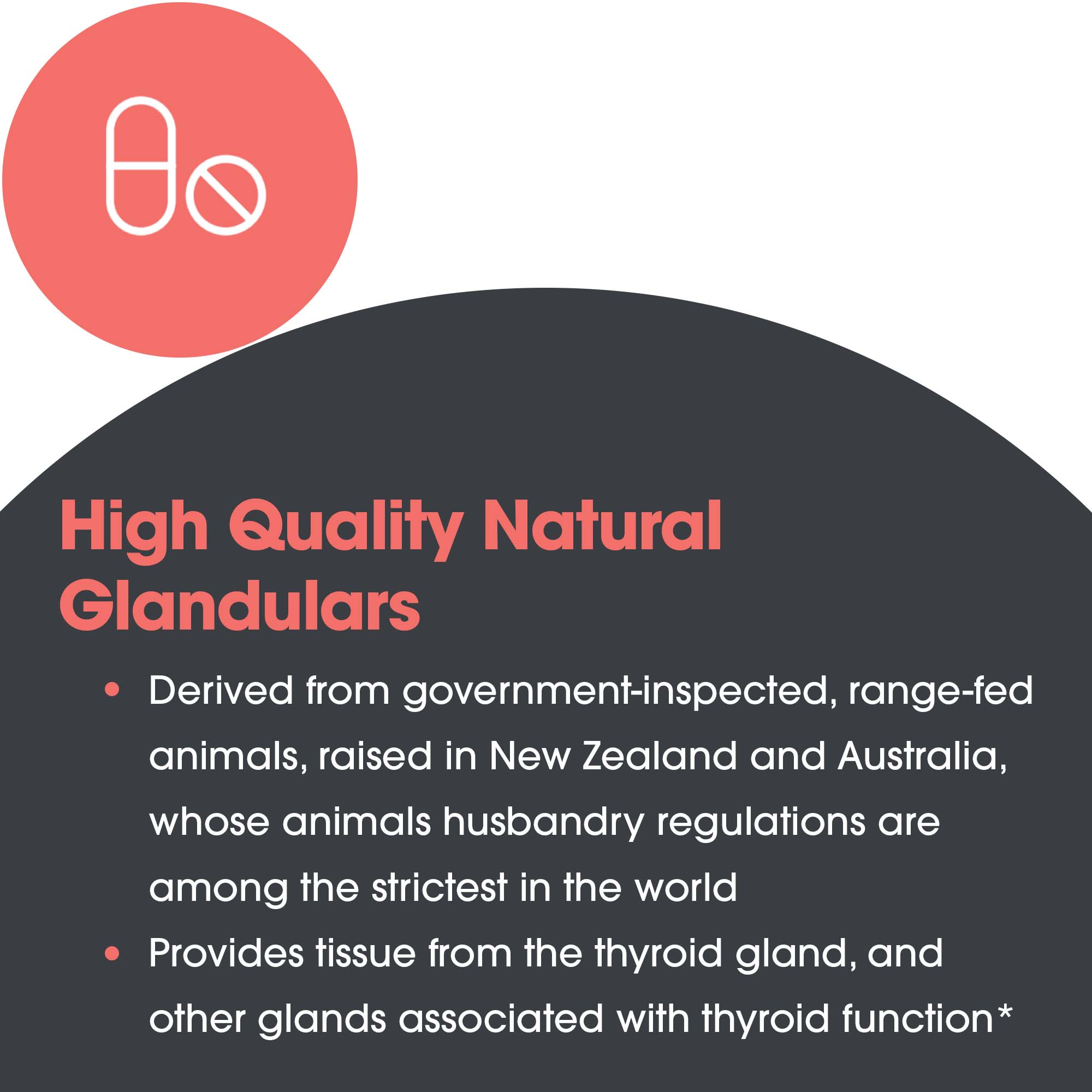 TG 100 - Natural Glandulars benefits overview