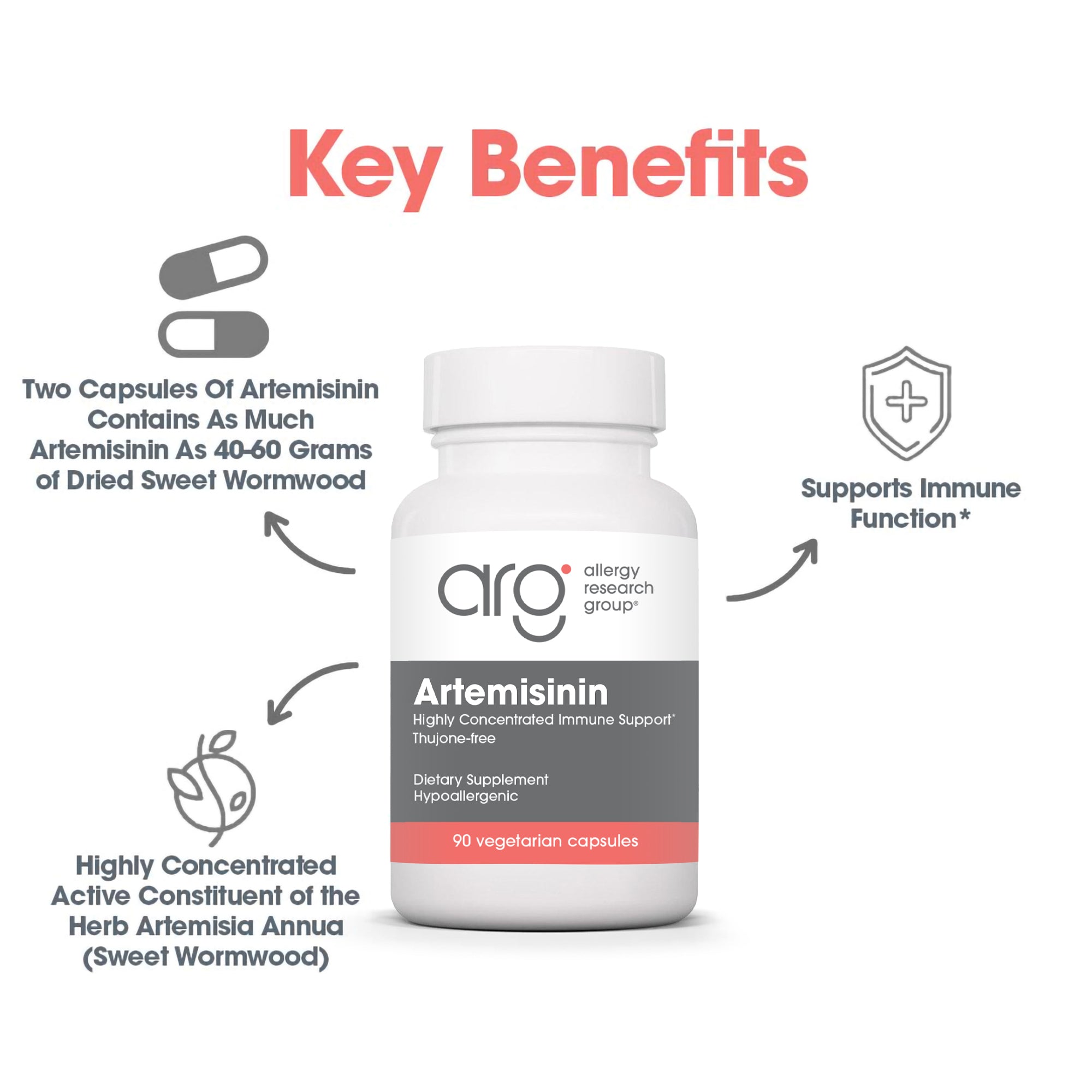 Artemisinin - key benefits including supports of immune function