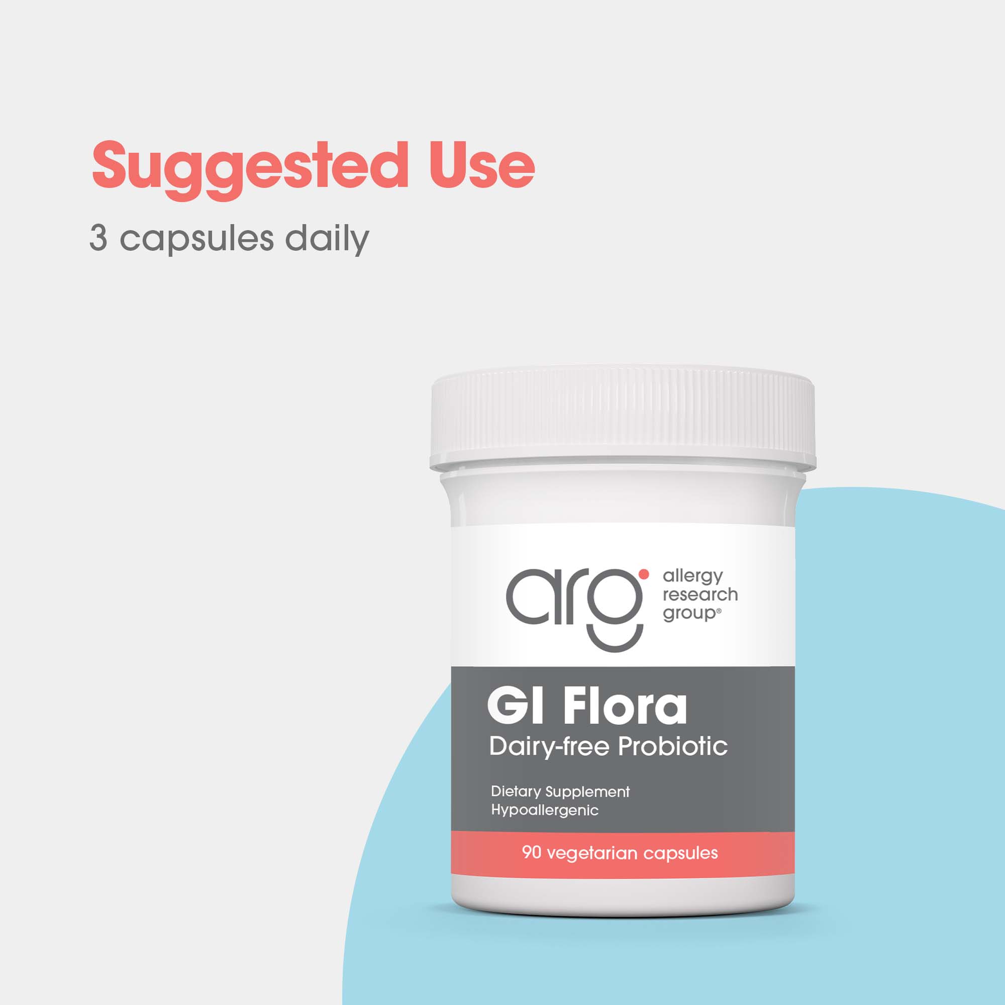 GI Flora - suggsted use: 3 capsules daily