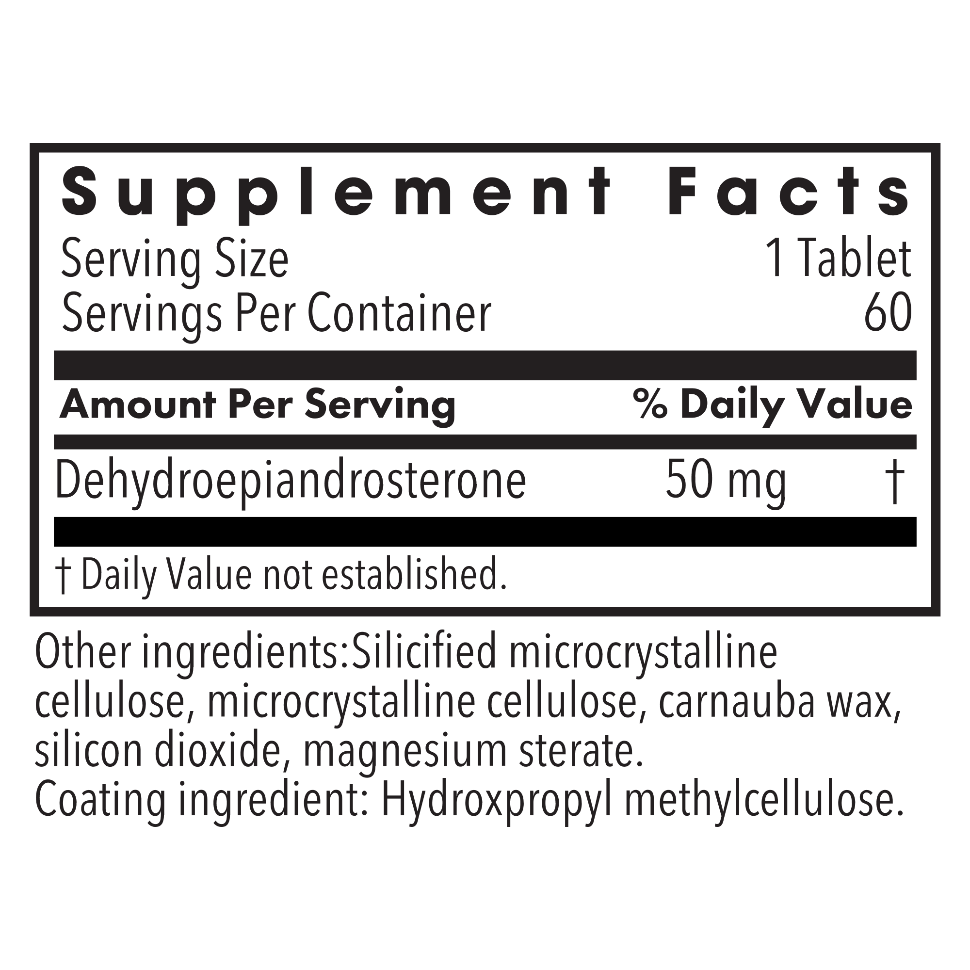 DHEA 50 mg