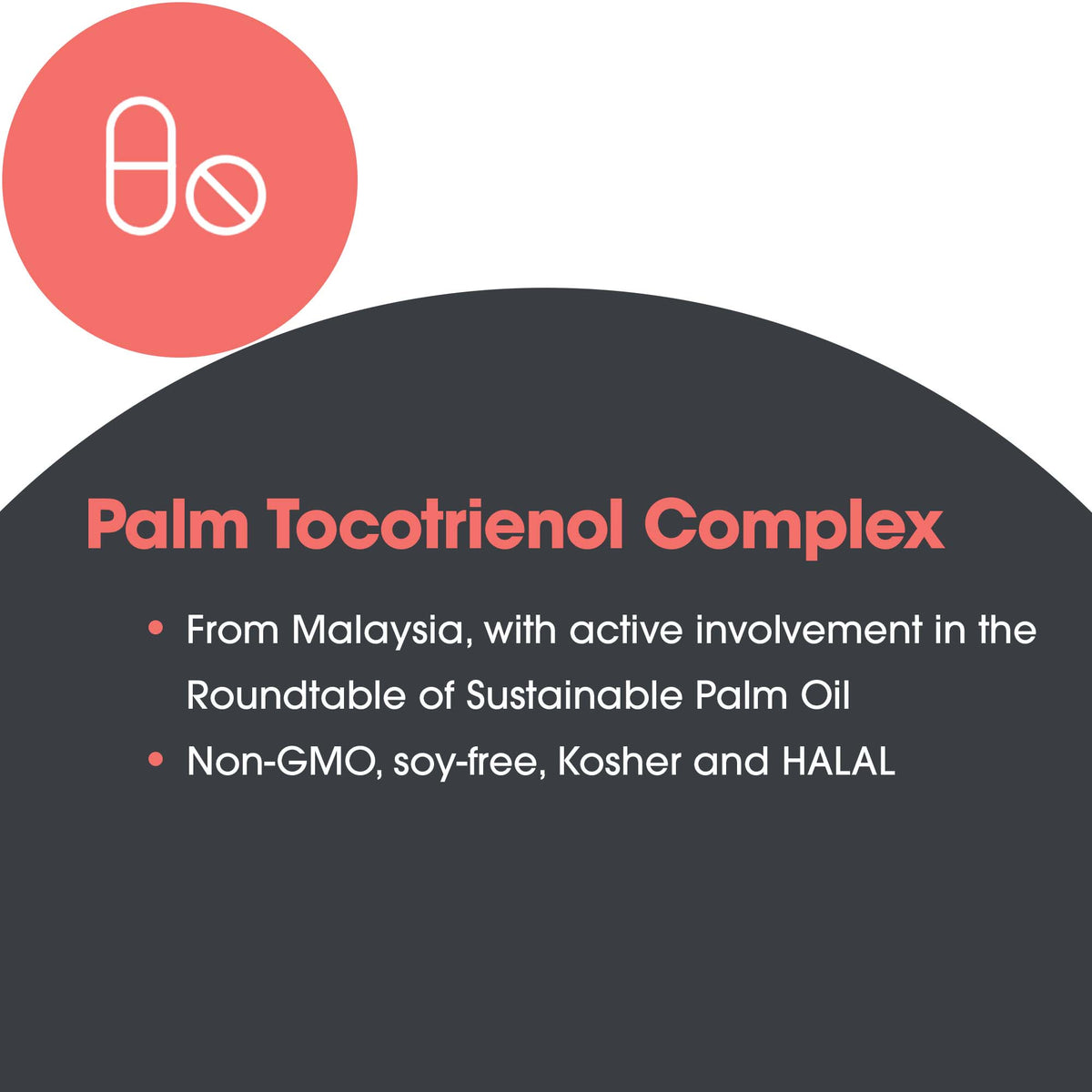 Tocomin SupraBio® Tocotrienols 200 mg - Palm Tocotrienol ingredient benefits overview