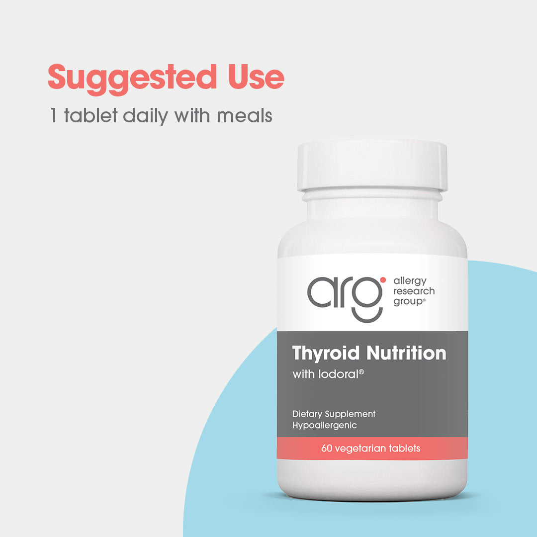 Thyroid Nutrition - suggested use: 1 tablet daily with meals