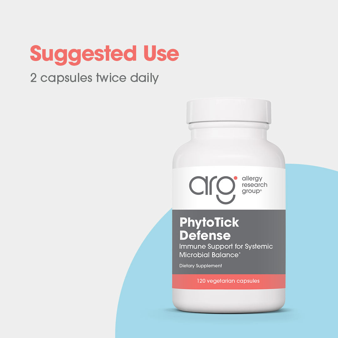 PhytoTick Defense - suggested use: 2 capsules twice daily