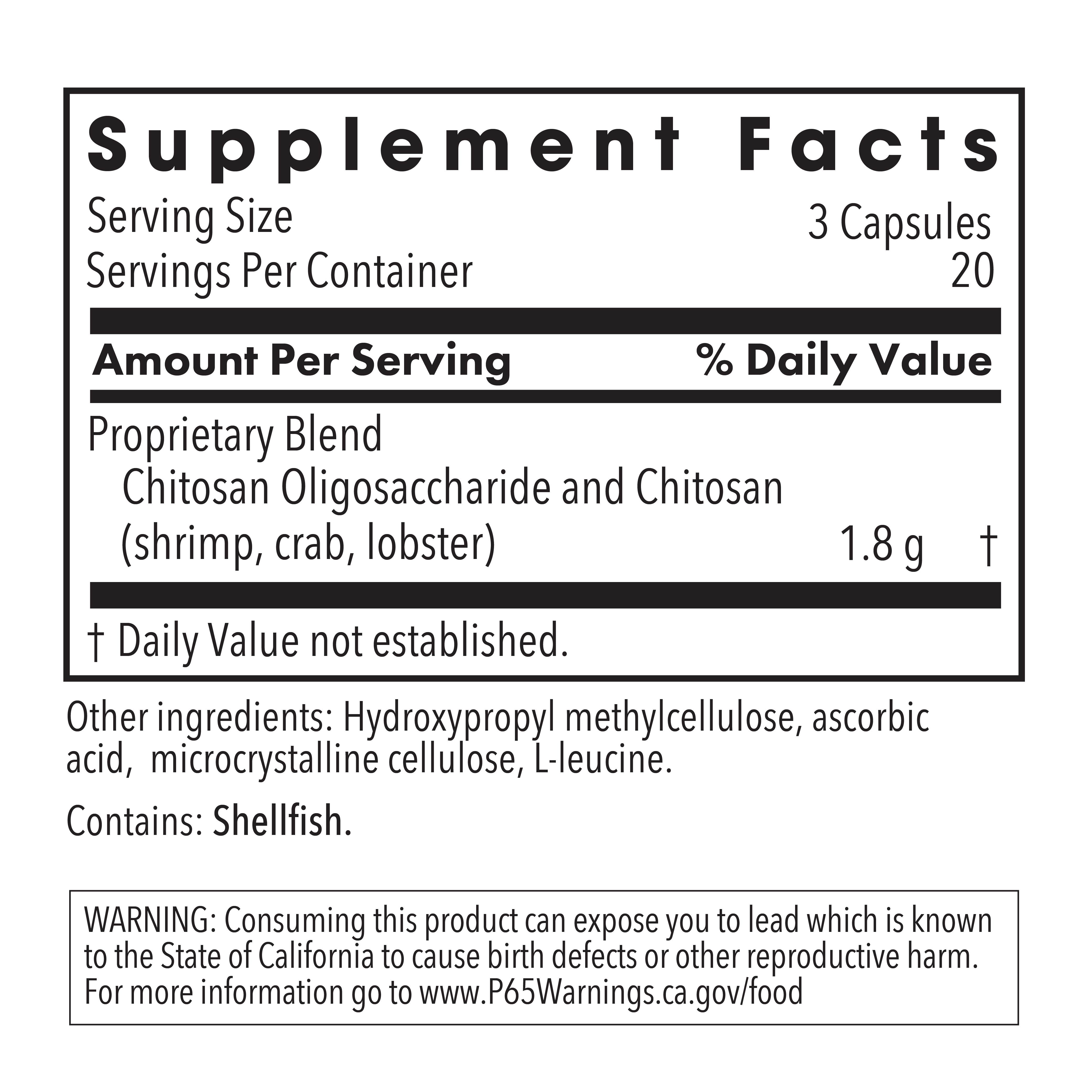 Supplement Facts panel for 200 mg of Zen showing L-theanine, GABA, and serving information