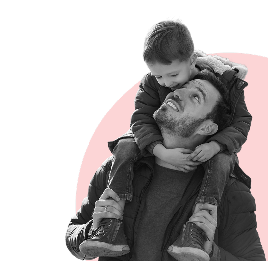 Parent and child lifestyle image representing family wellness and trusted supplement support