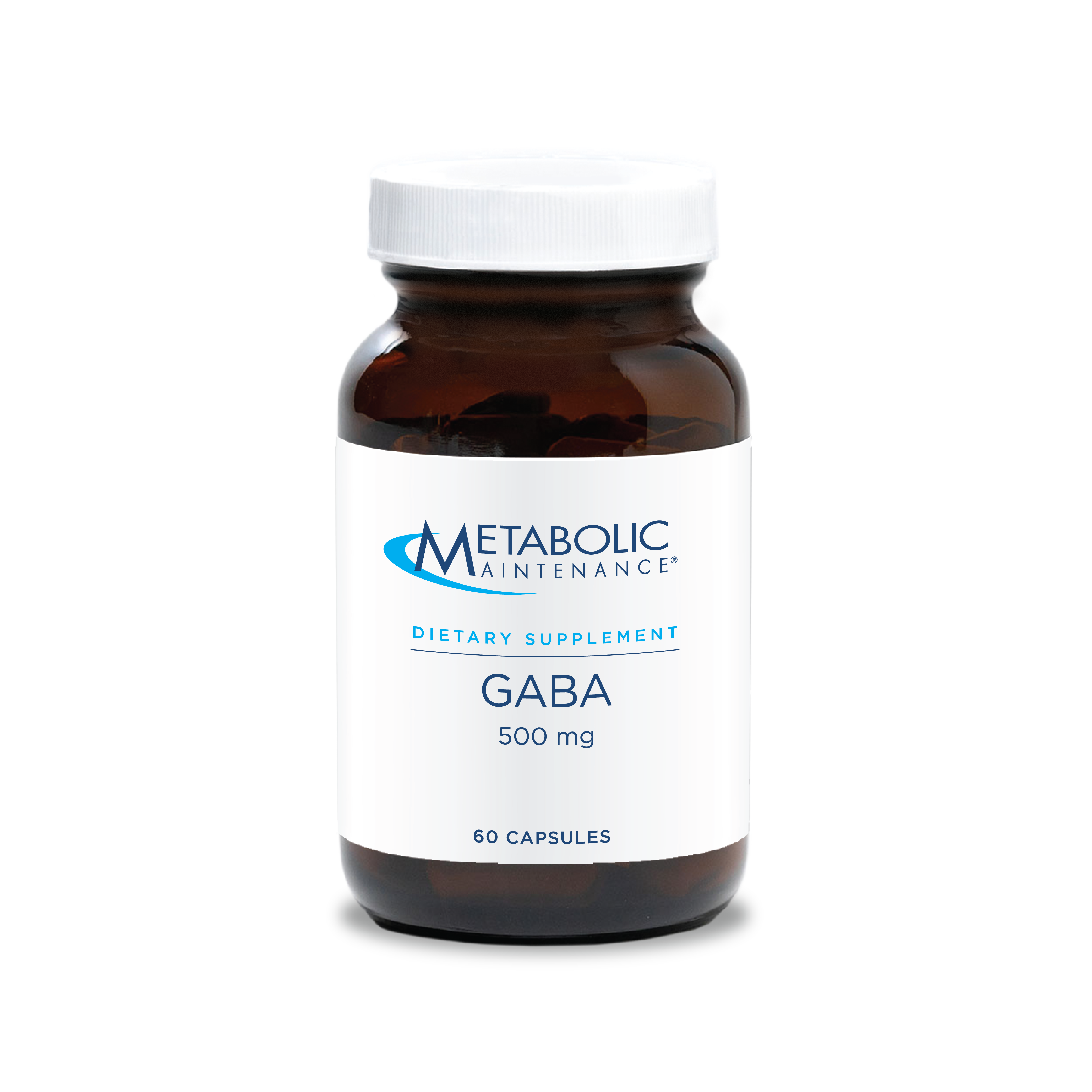 Buy GABA 500mg, 60 Capsules, 60 Servings