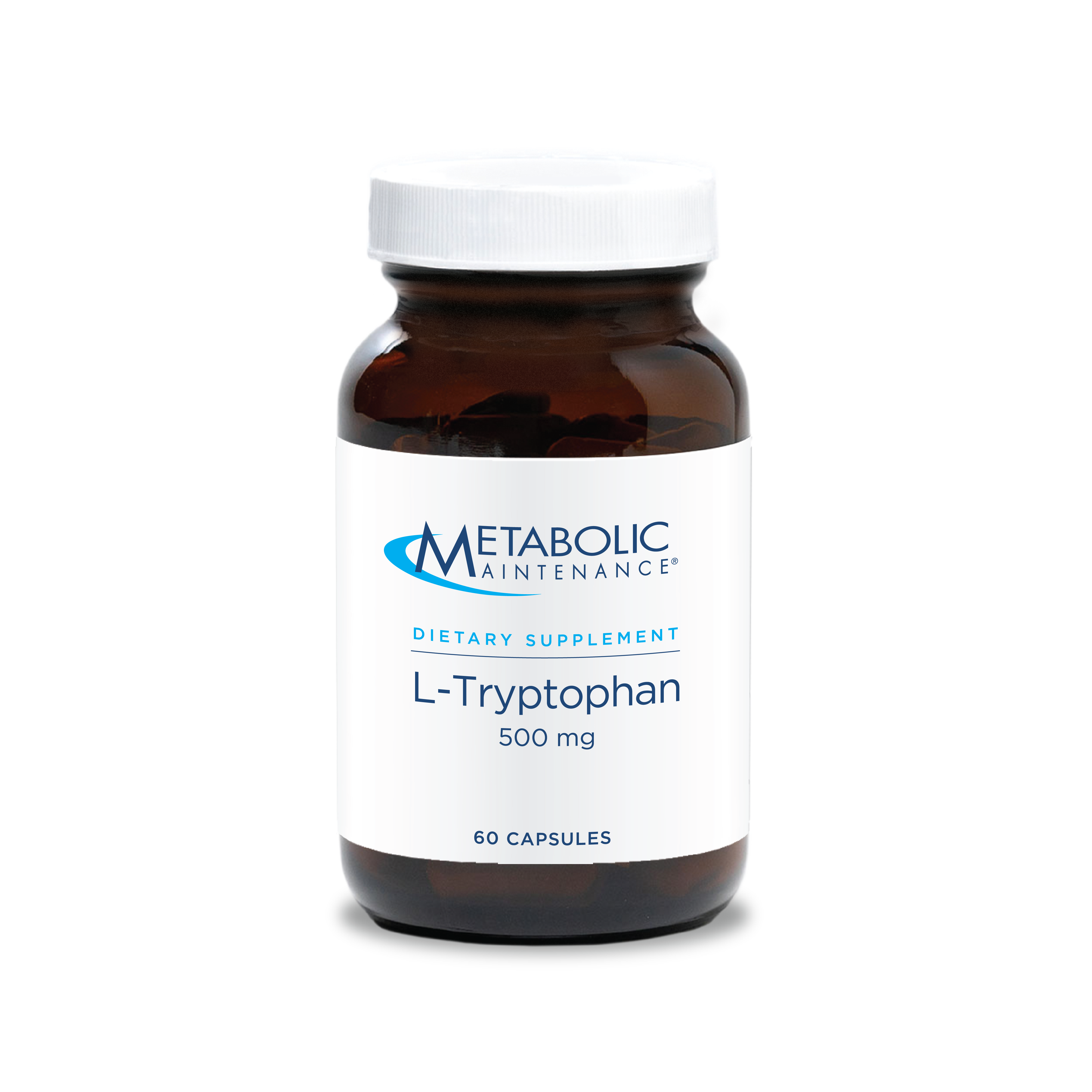Buy L-Tryptophan 500 mg, 60 Capsules, 60 Servings