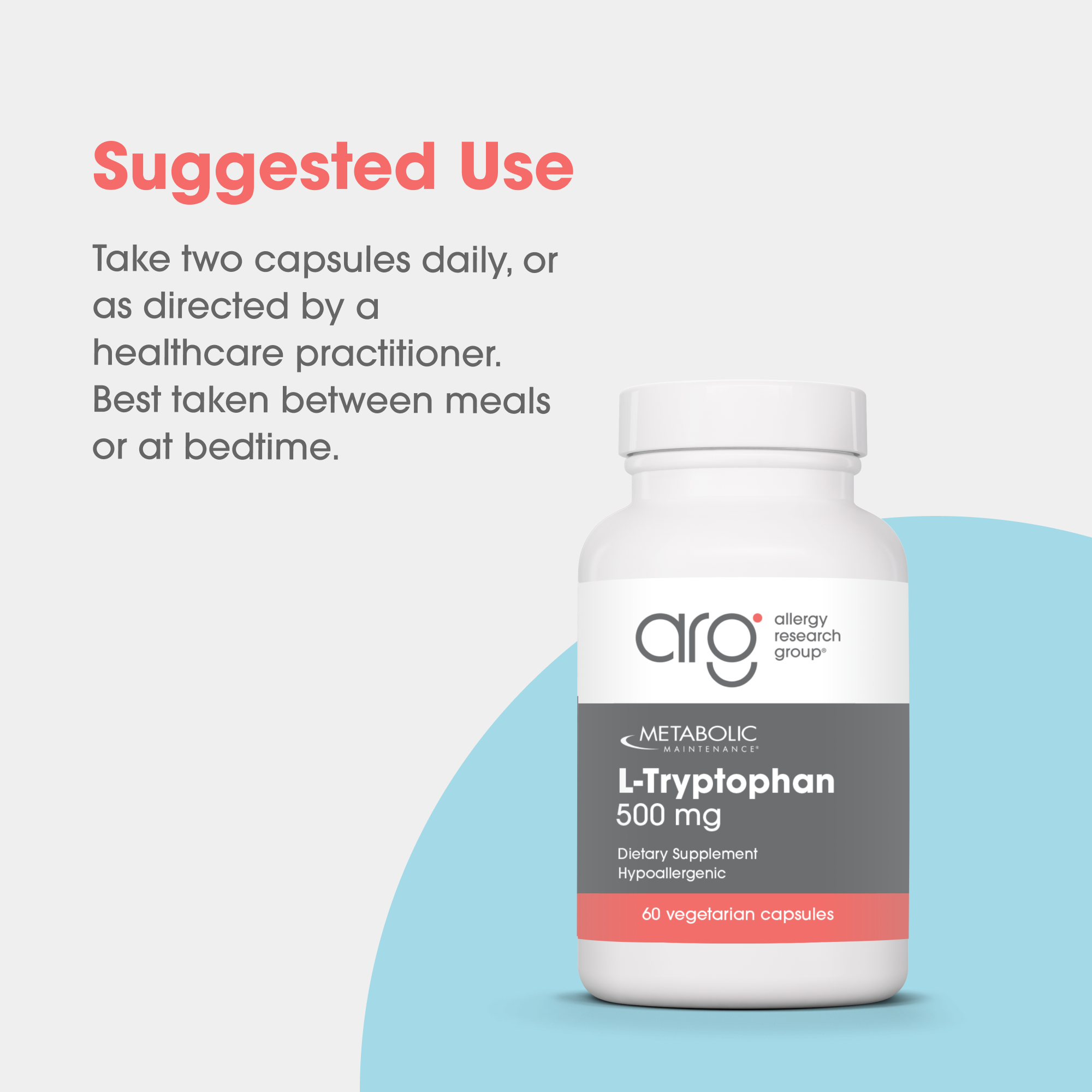 Metabolic Maintenance® L-Tryptophan 500 mg
