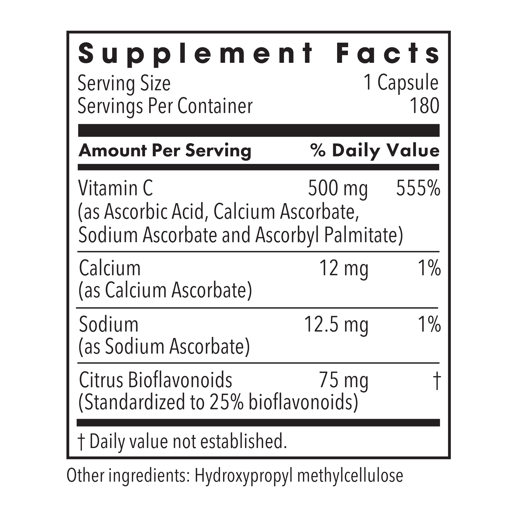 Metabolic Maintenance® Vitamin C 1000 mg (Buffered)