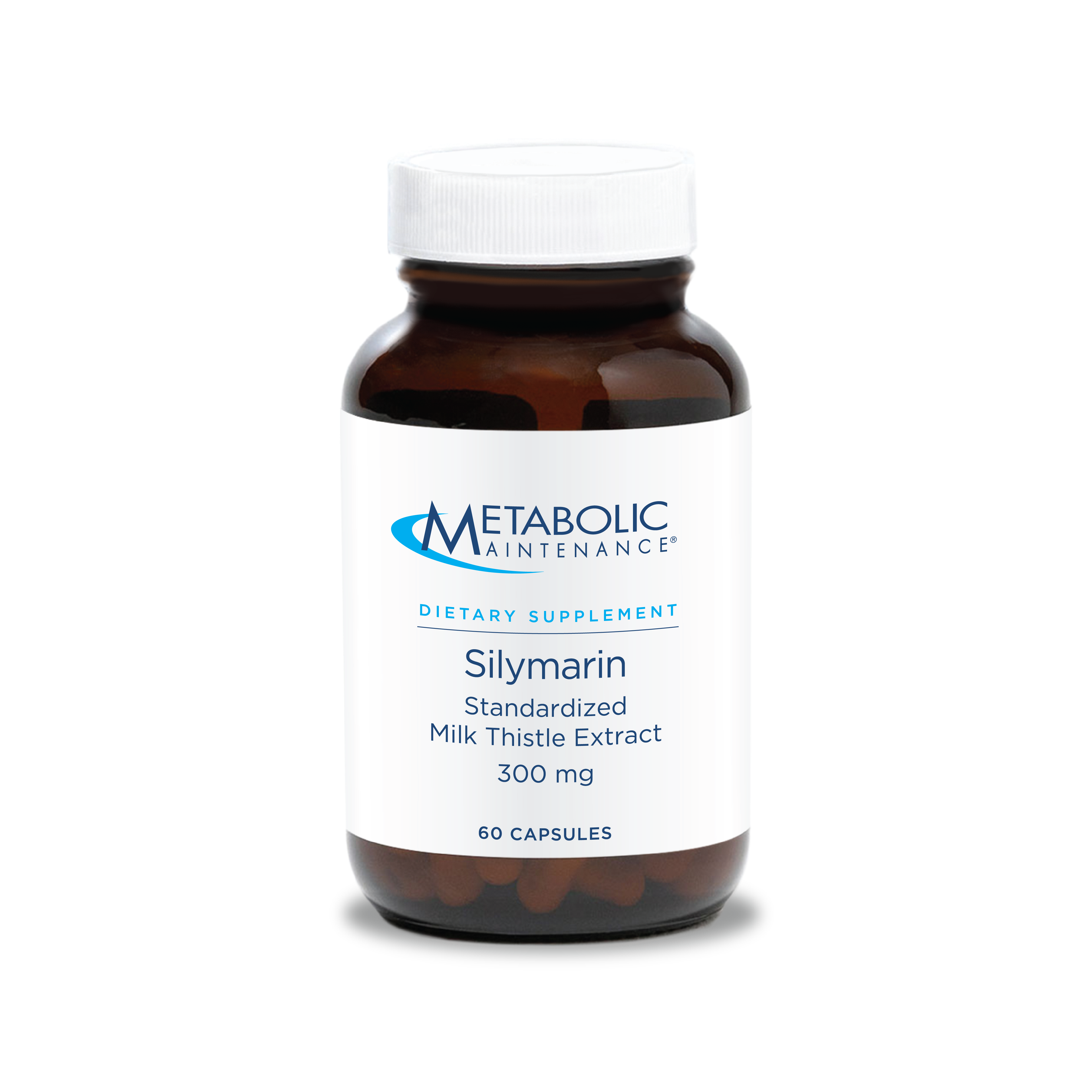 Buy Silymarin Standardized Milk Thistle Extract 300mg, 60 Capsules