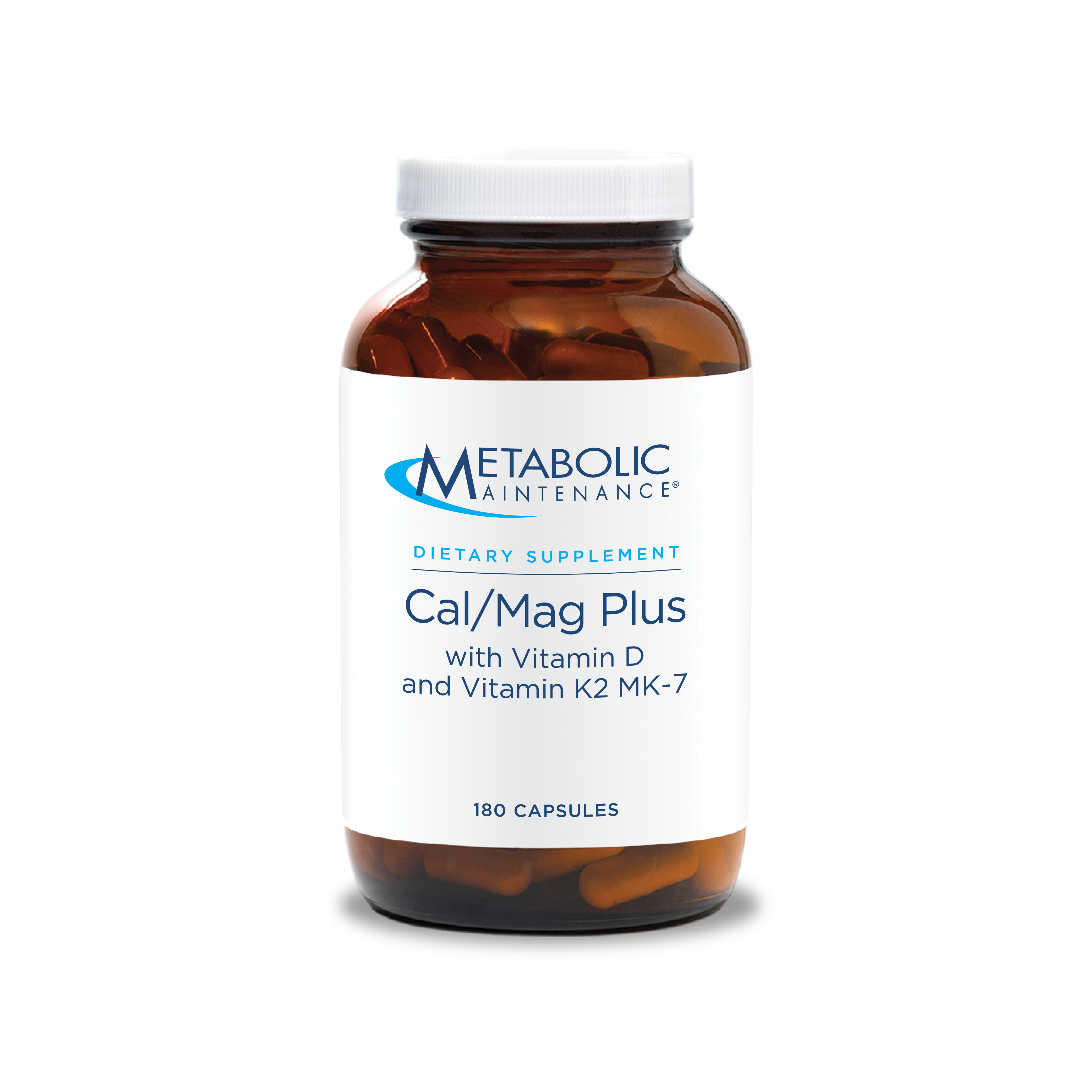 Buy Calcium / Magnesium Plus with Vitamin D and K2 MK-7 180 Capsules