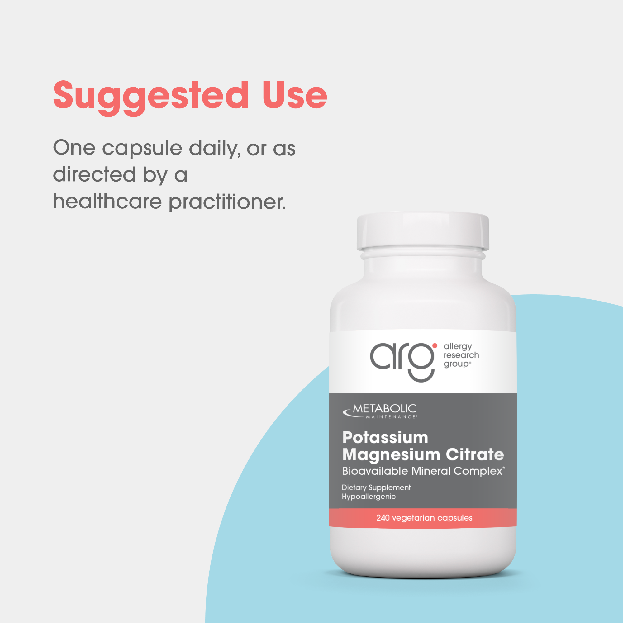 Metabolic Maintenance® Potassium Magnesium Citrate