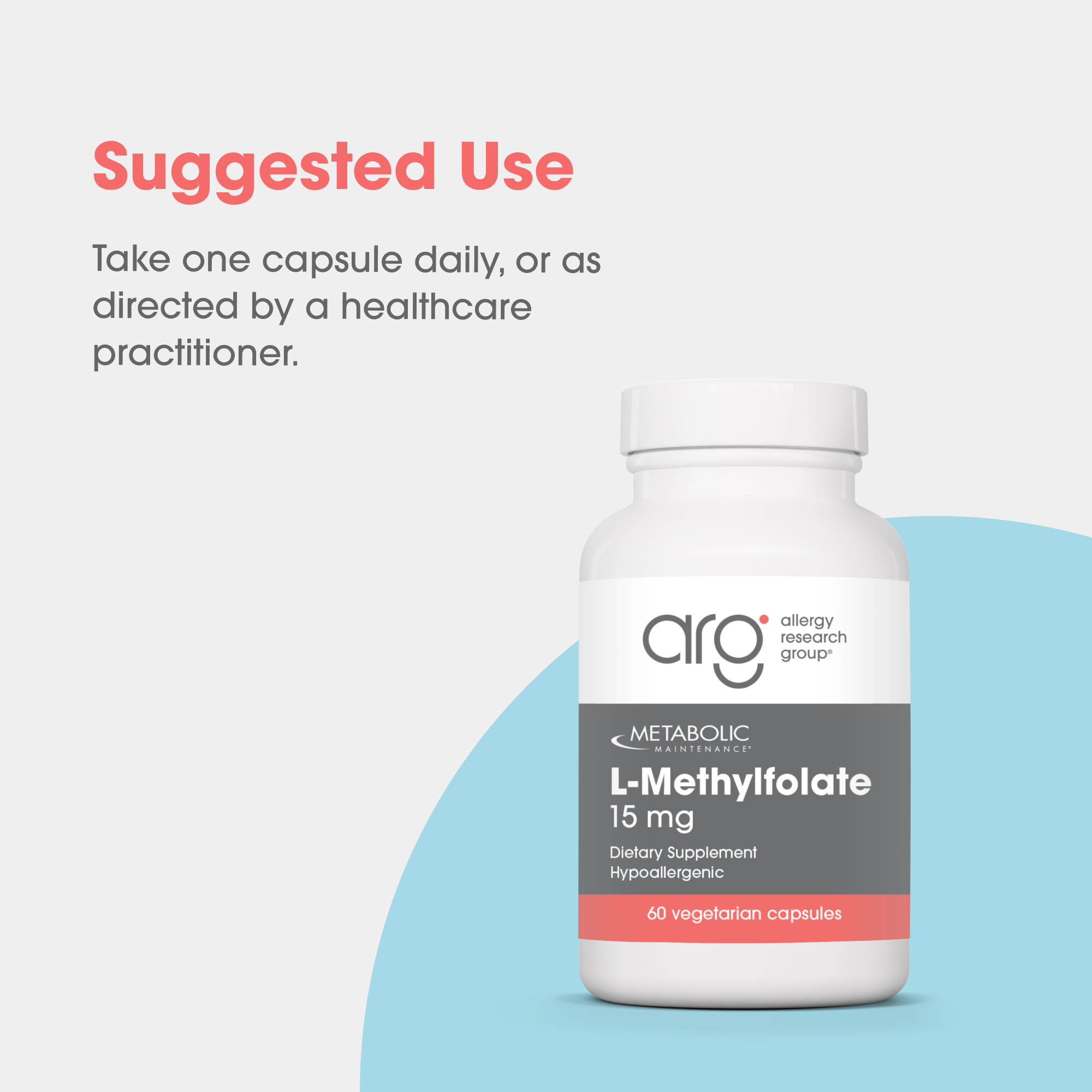 Metabolic Maintenance® L-Methylfolate 15 mg