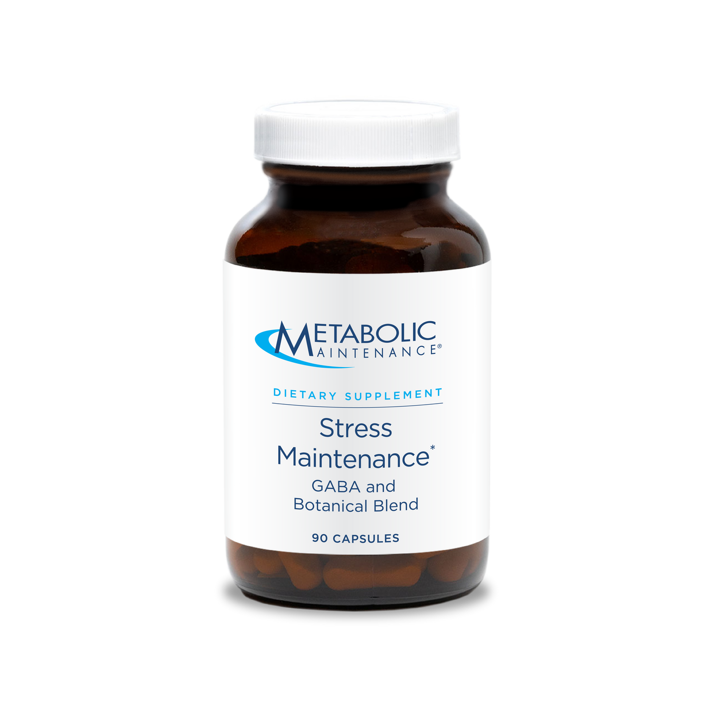 Buy Stress Maintenance Gaba and Botanical Blend, 90 Capsules, 45 Servings 