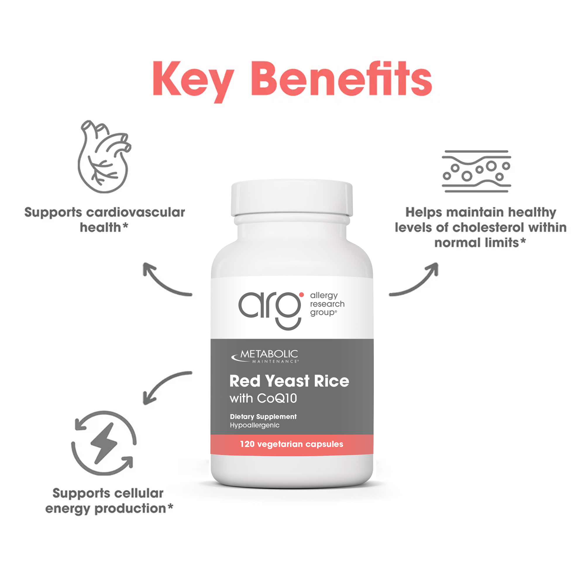 Metabolic Maintenance® Red Yeast Rice with CoQ10