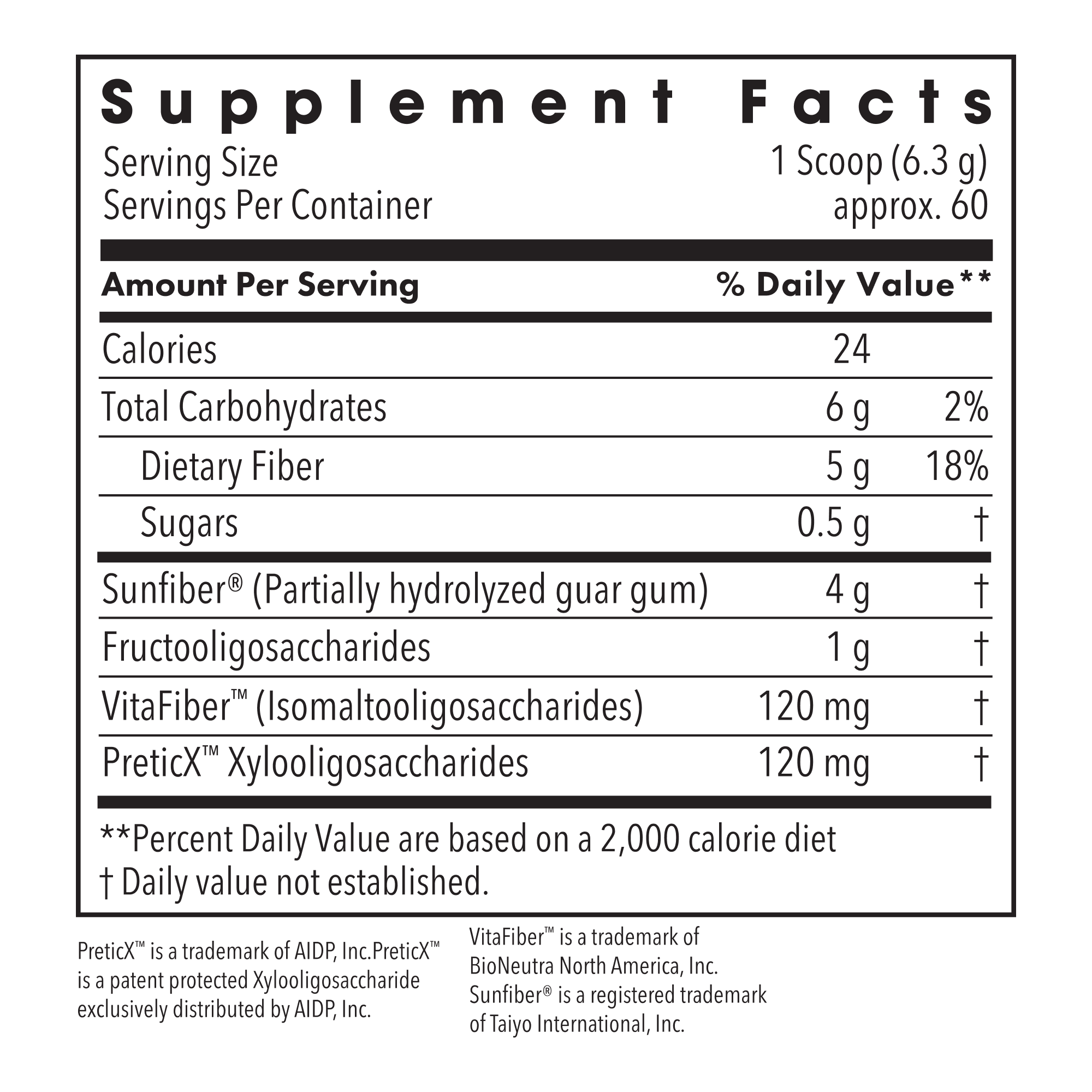 Metabolic Maintenance® BioMaintenance™ Prebiotic + Fiber