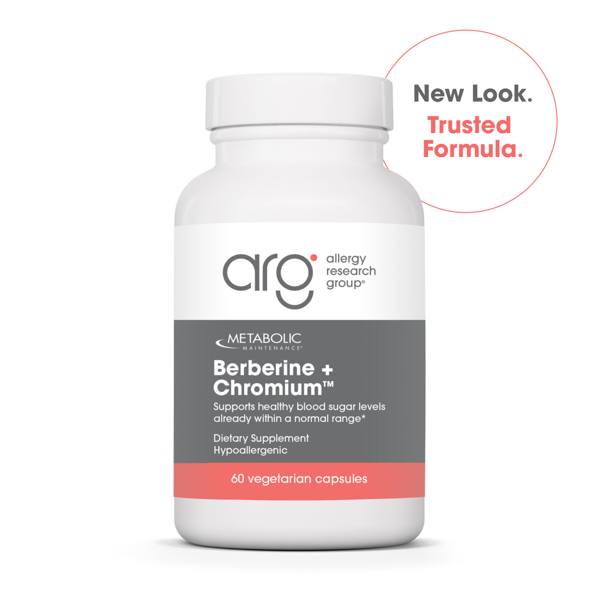 Berberine Chromium Metabolic Support | Allergy Research Group