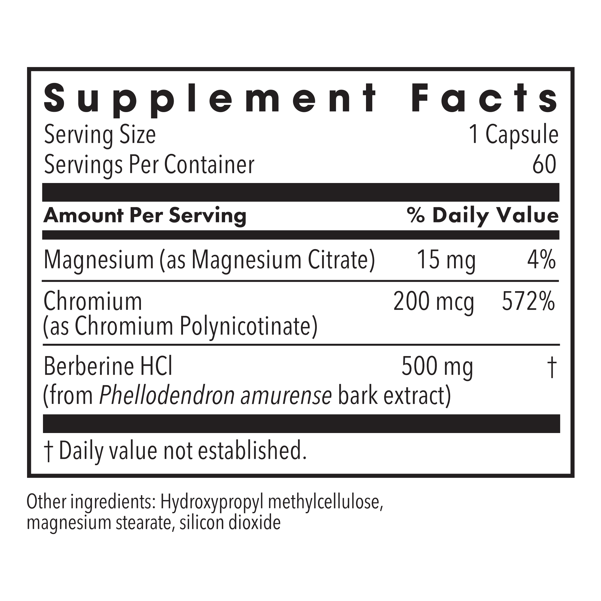 Metabolic Maintenance® Berberine + Chromium™