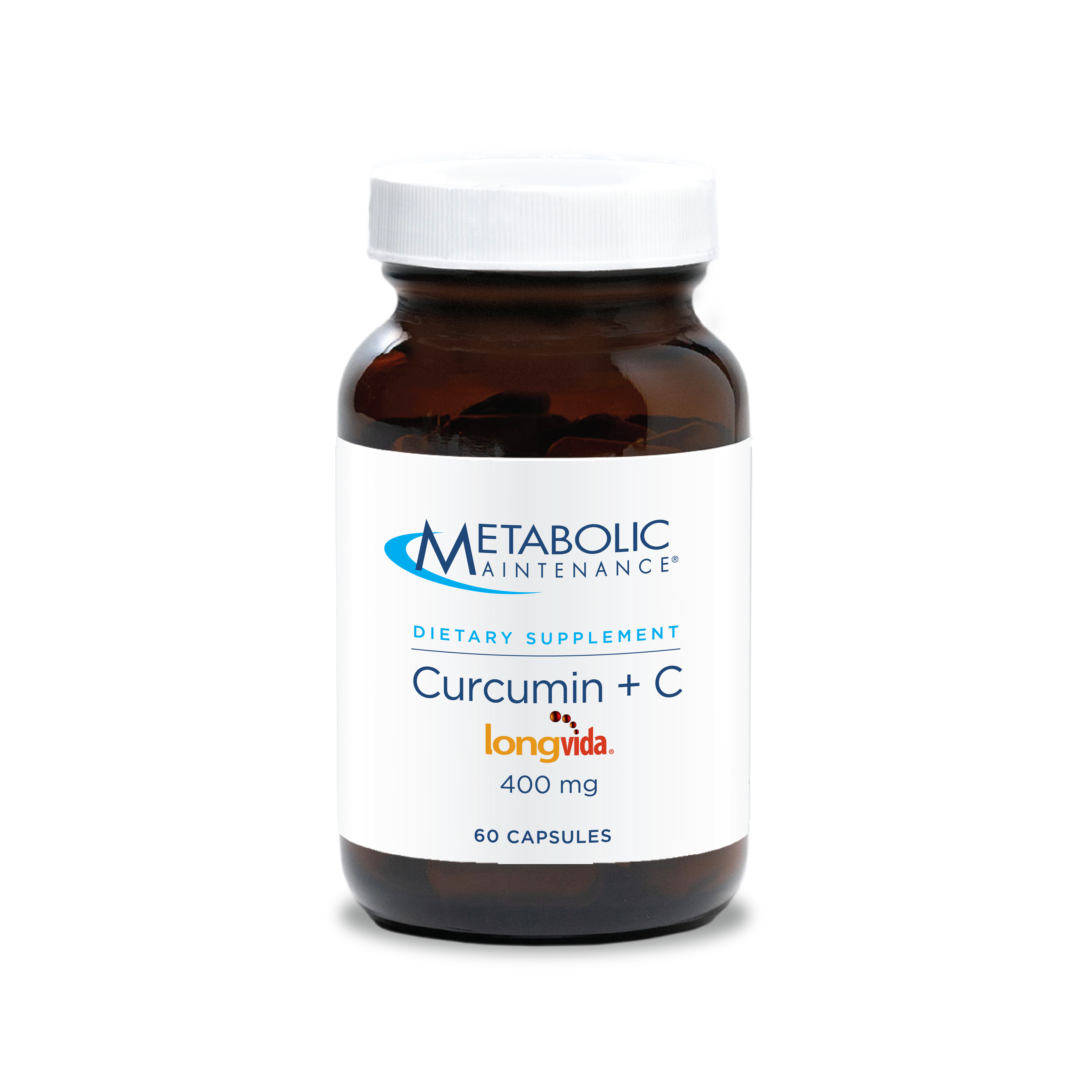 Buy Curcumin + C 400mg 60 Capsules, 60 Servings