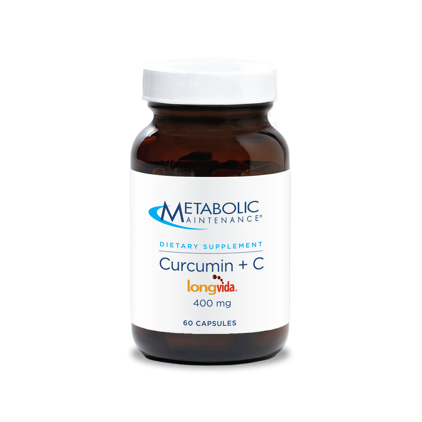 Buy Curcumin + C 400mg 60 Capsules, 60 Servings