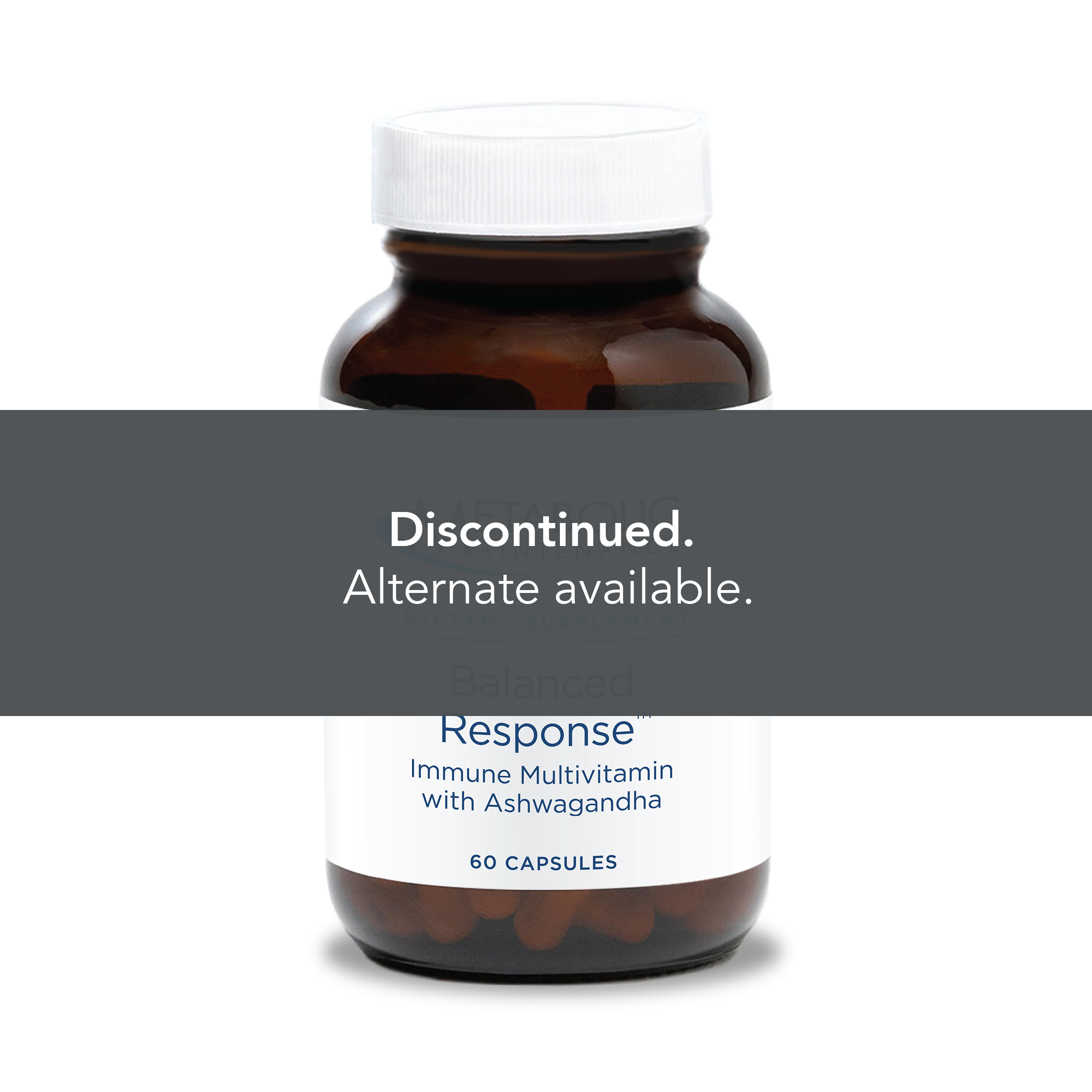 Discontinued product image for Balanced Response multivitamin with immune, mood, and stress support