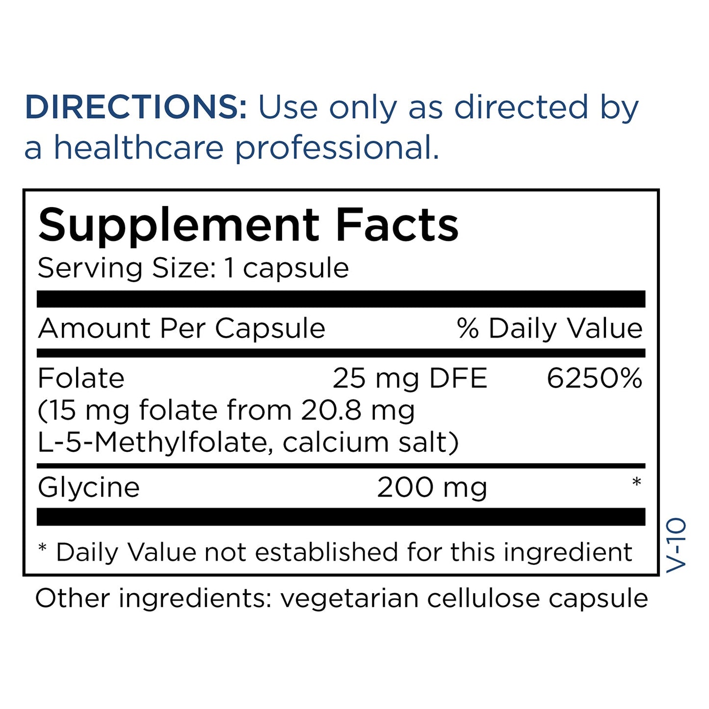 MethylPro® L-Methylfolate 15 mg