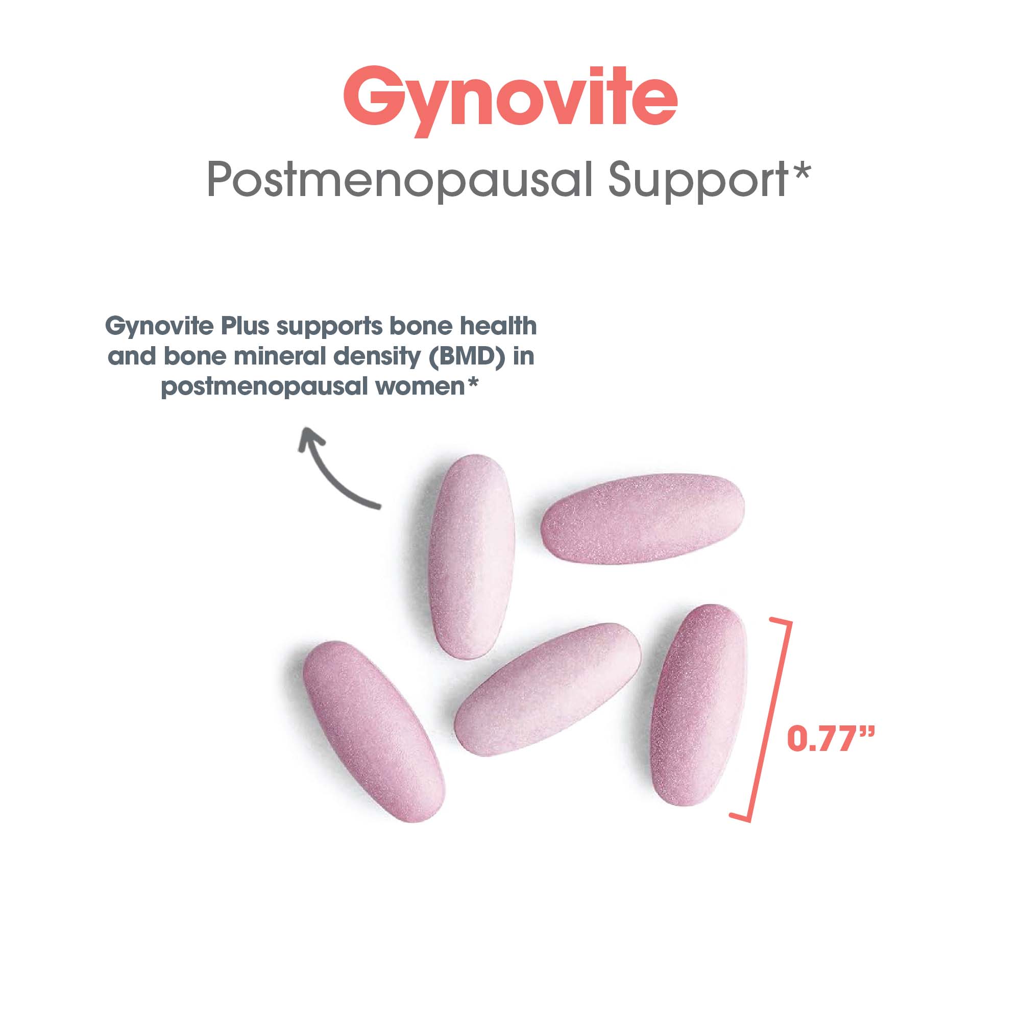Optimox® Gynovite® - tablet size and composition 