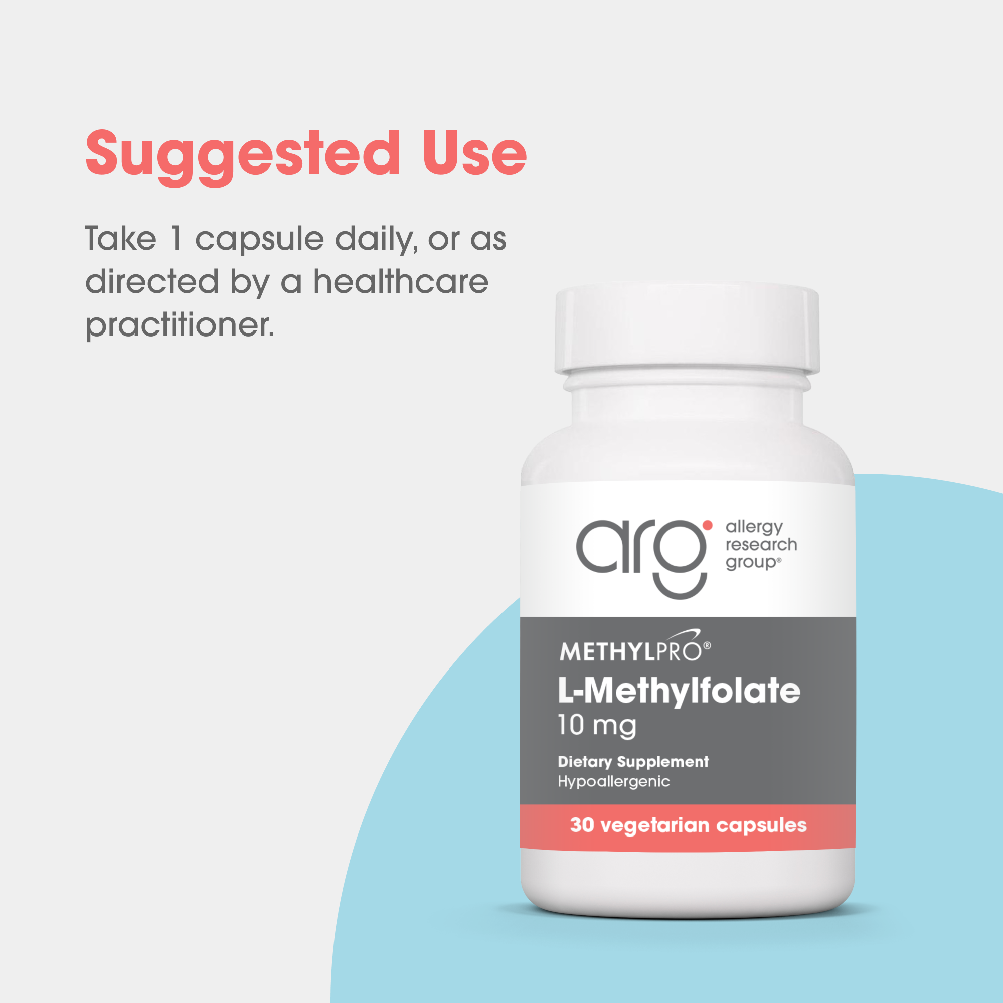 MethylPro® L-Methylfolate 10 mg