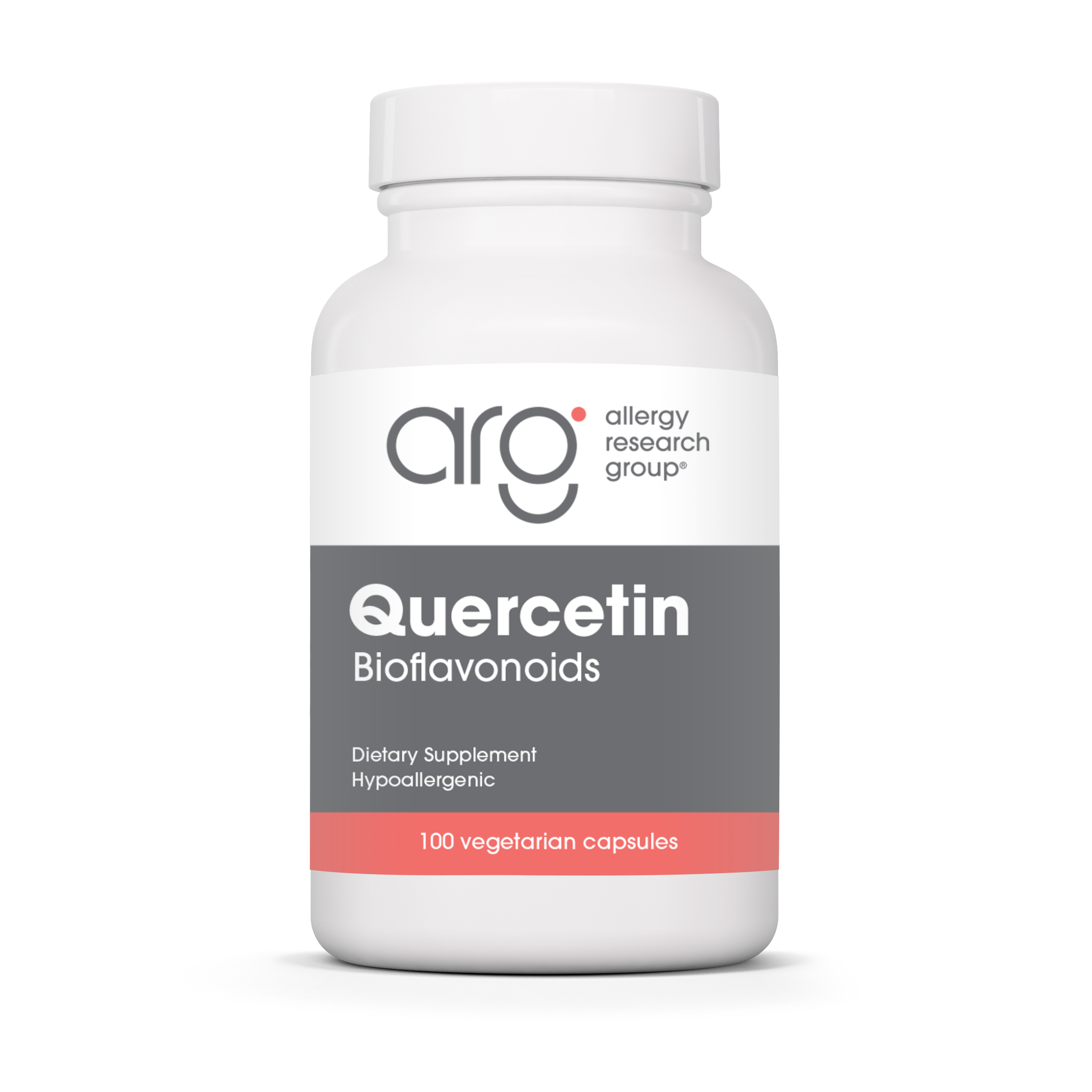 Allergy Research Group Quercetin Bioflavonoids - 100 vegetarian capsules bottle front label