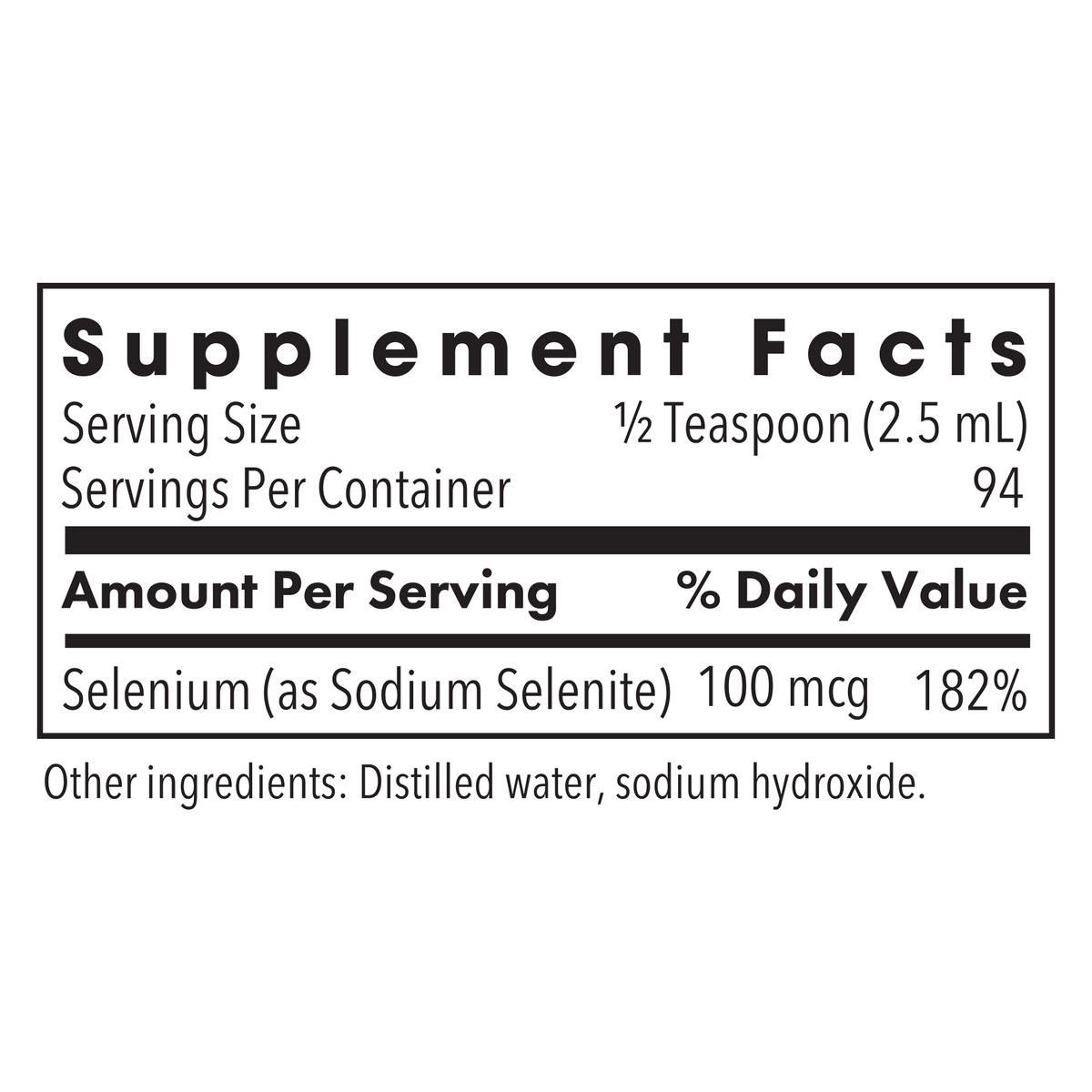 Selenium Solution
