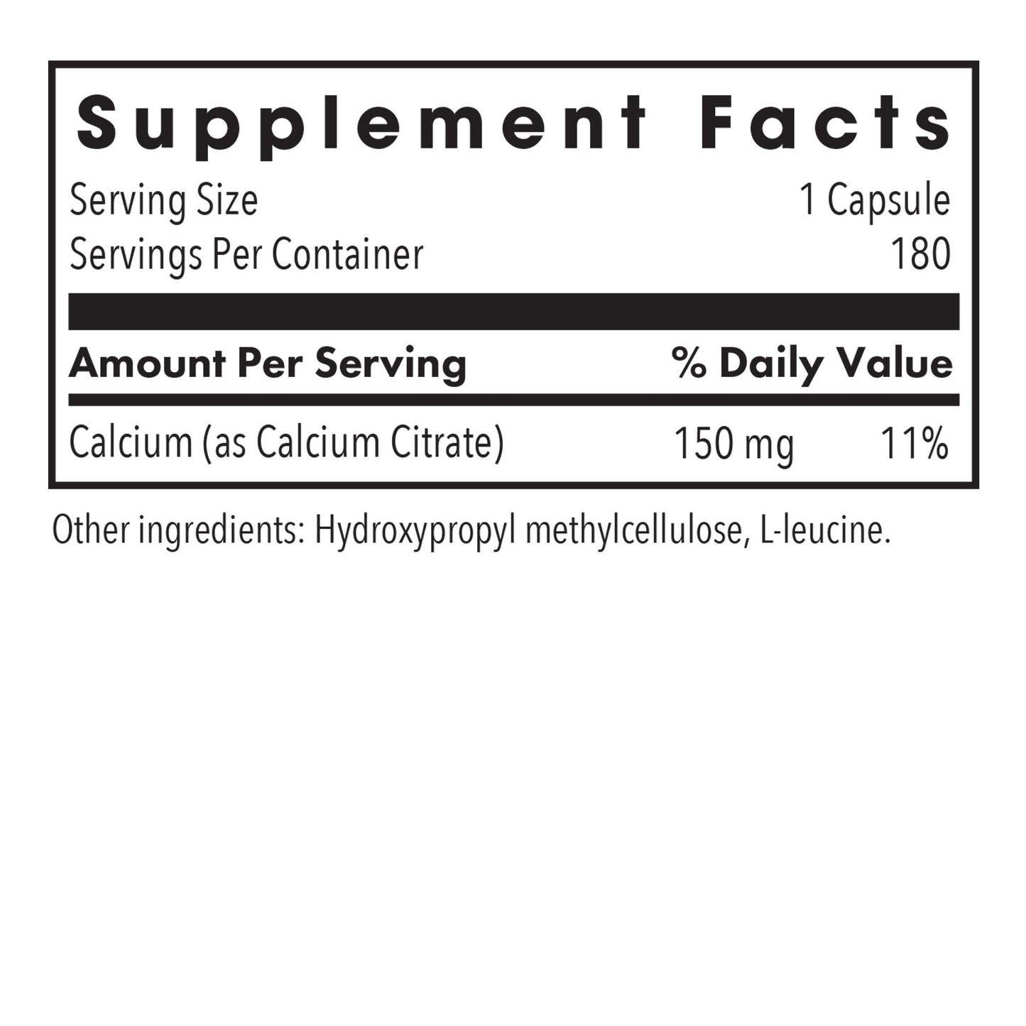 Calcium Citrate