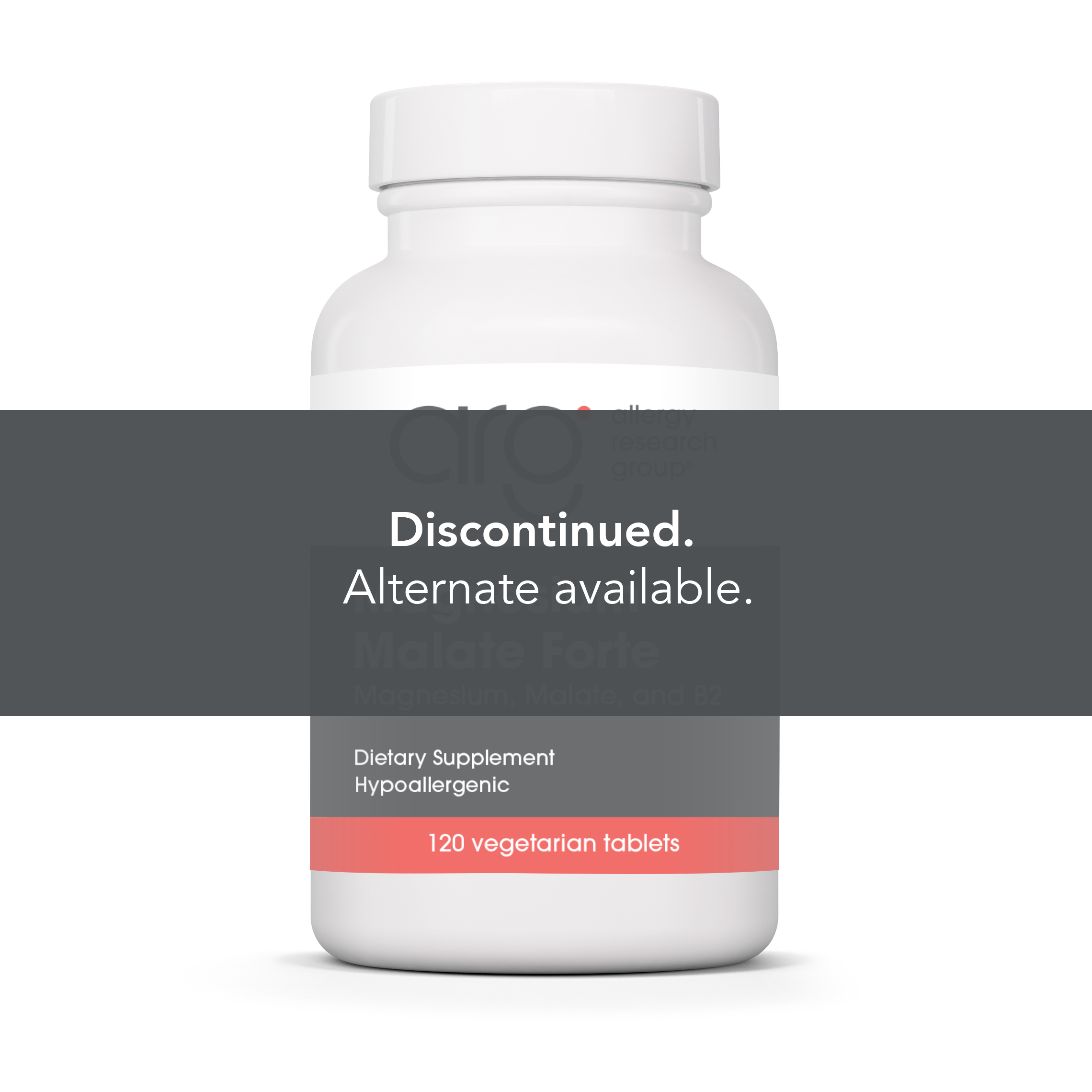 Discontinued Magnesium Malate Forte supplement image for magnesium, malic acid, and mitochondrial energy support