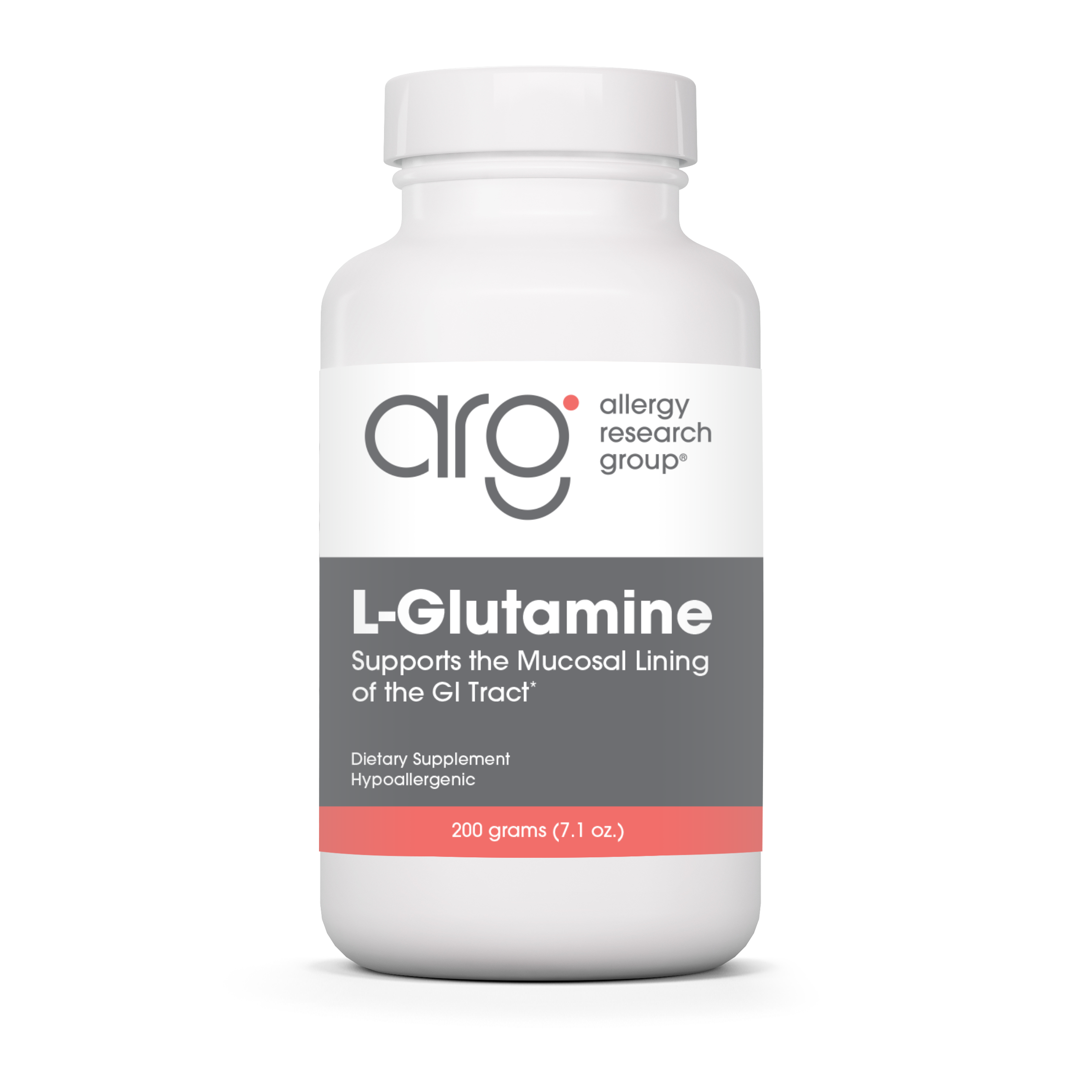 Allergy Research Group L-Glutamine Powder - 200 grams (7.1 oz)