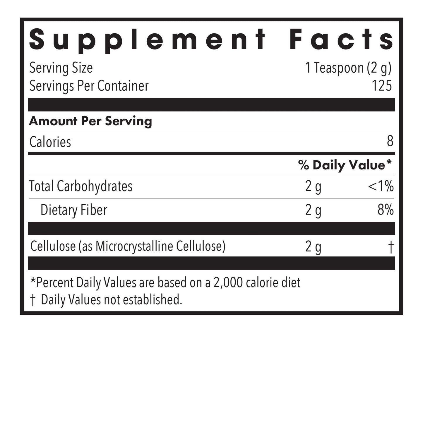 Cellulose Powder | Allergy Research Group