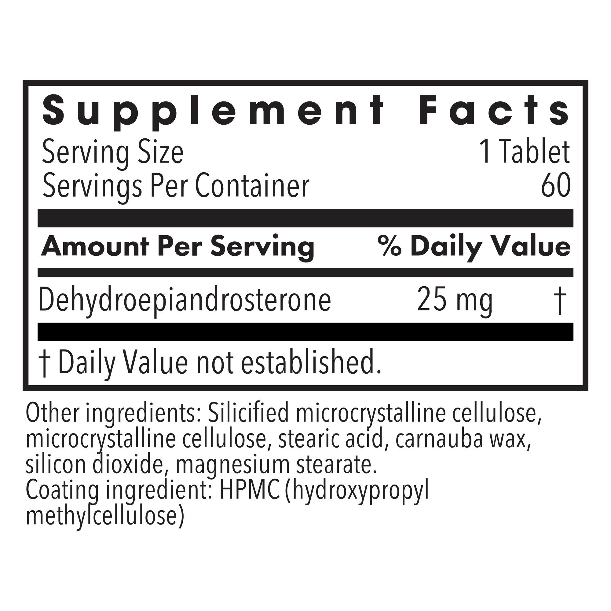 DHEA 25 mg