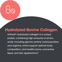 Arthred™ Collagen Powder - Hydrolyzed Bovine Collagen ingredient benefits overview