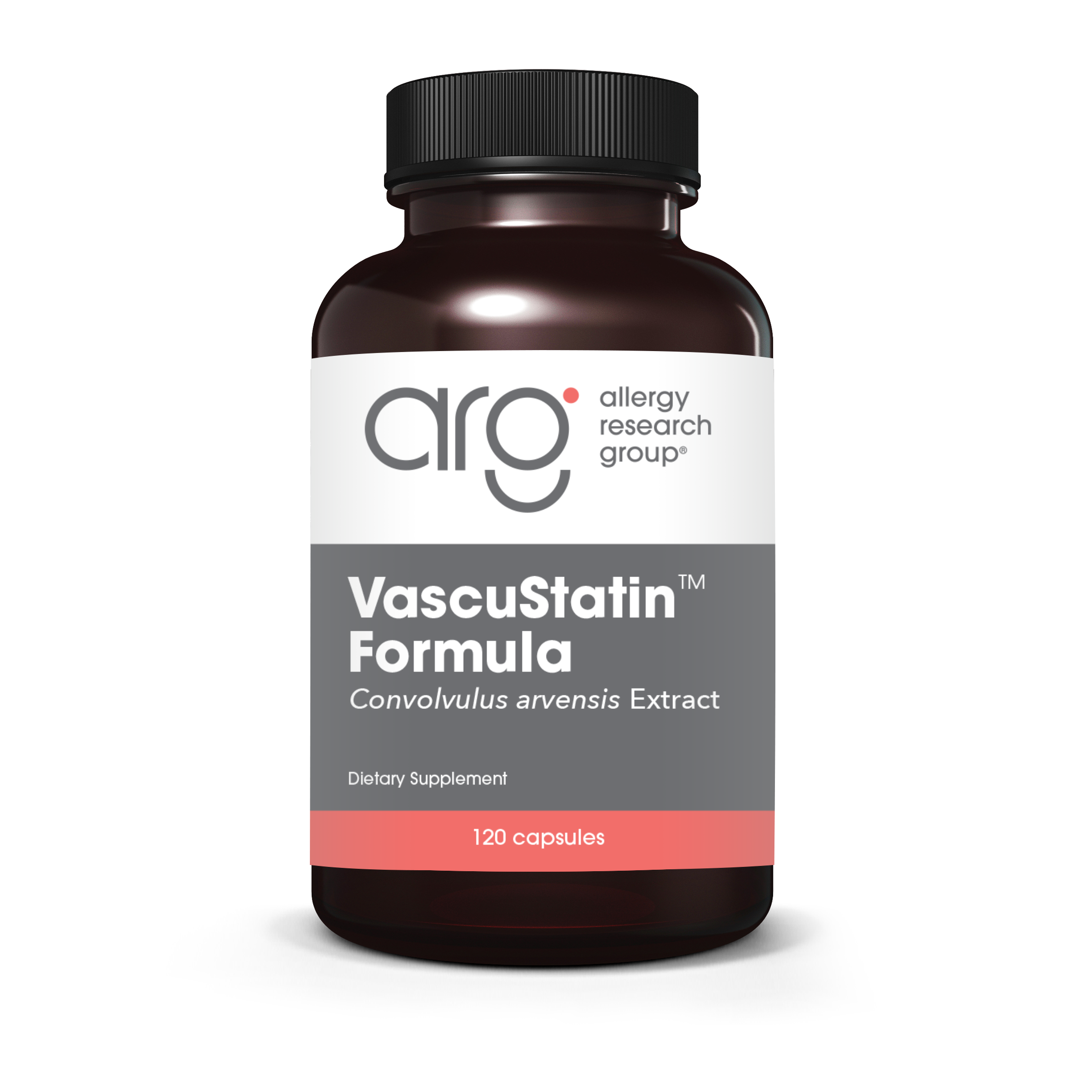 Allergy Research Group VascuStatin™ Formula - 120 capsules bottle front label