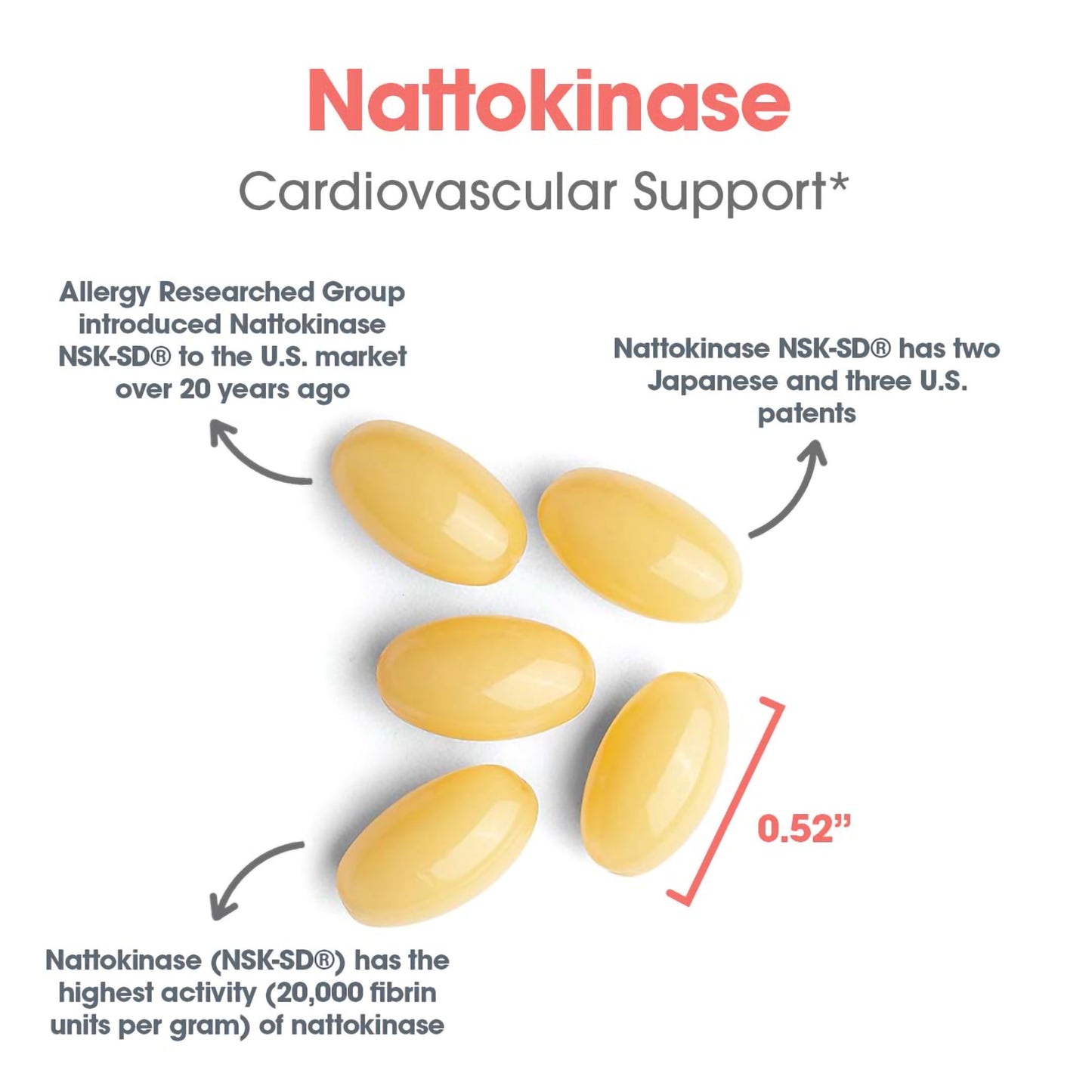 Nattokinase 100 mg NSK-SD®