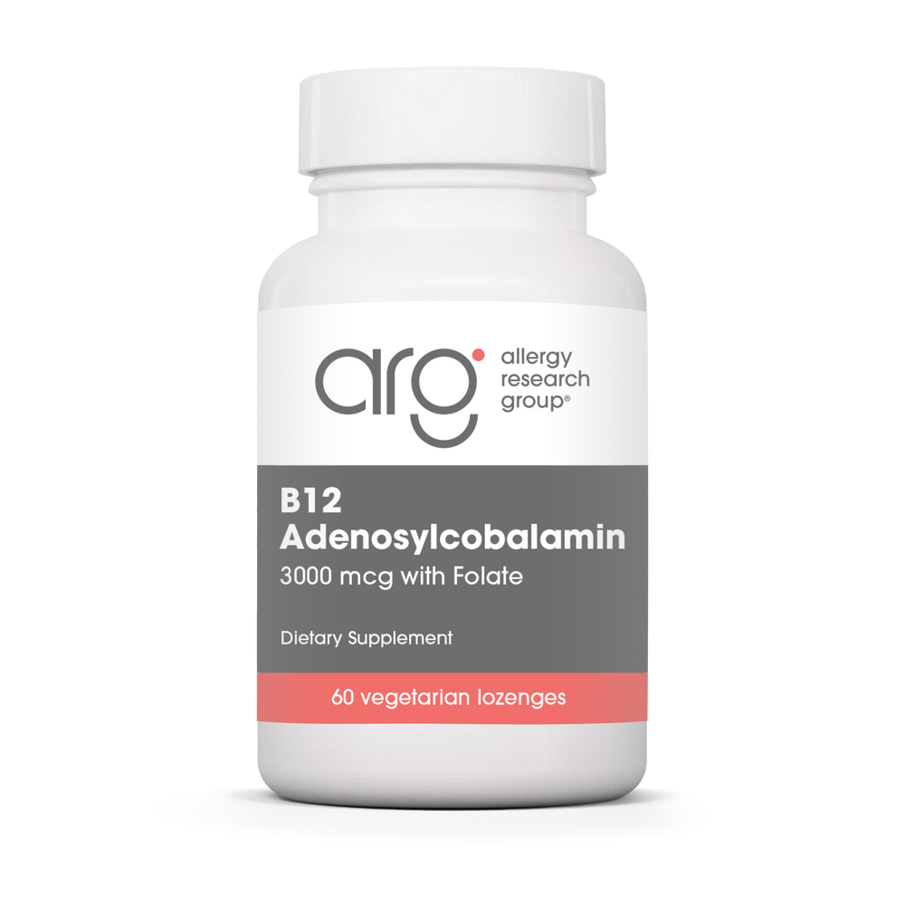 B12 Adenosylcobalamin Lozenges | Allergy Research Group